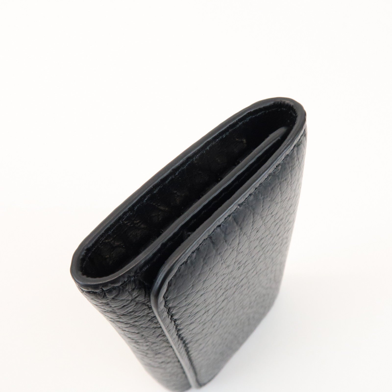 Maison Margiela Leather 6 hooks Key Case Key Holder Black
