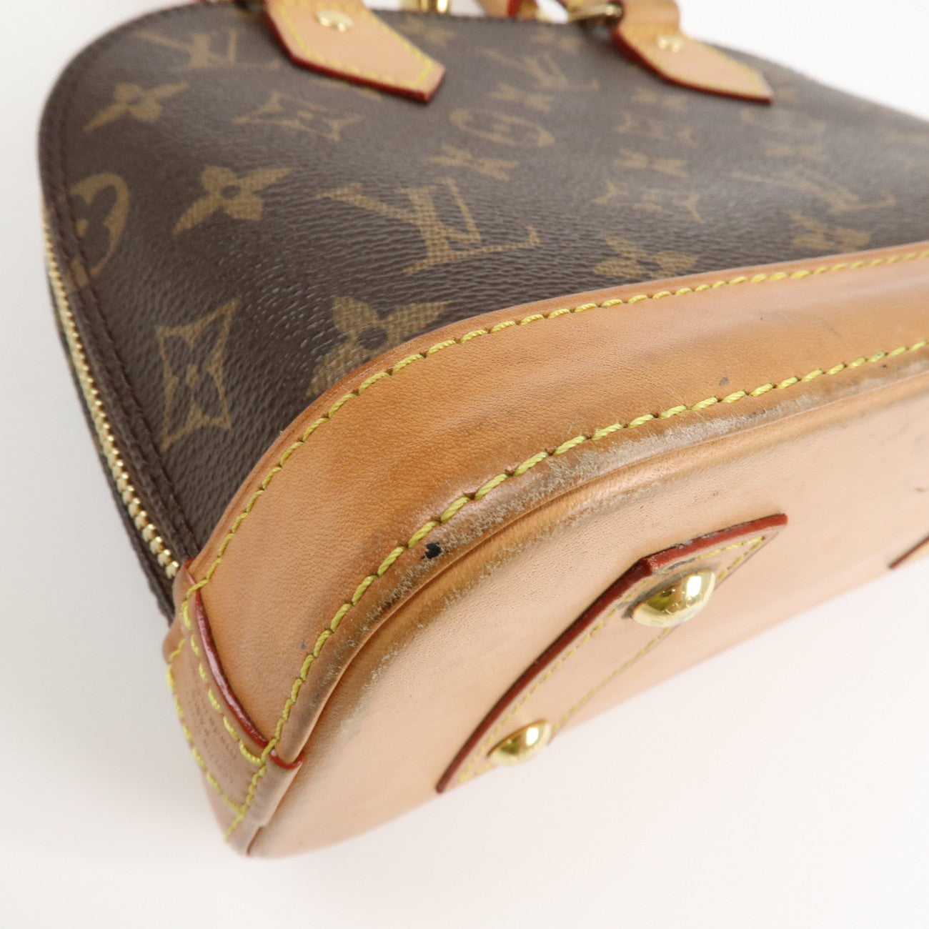 Louis Vuitton Monogram Alma BB 2Way Bag New Style M46990 Used