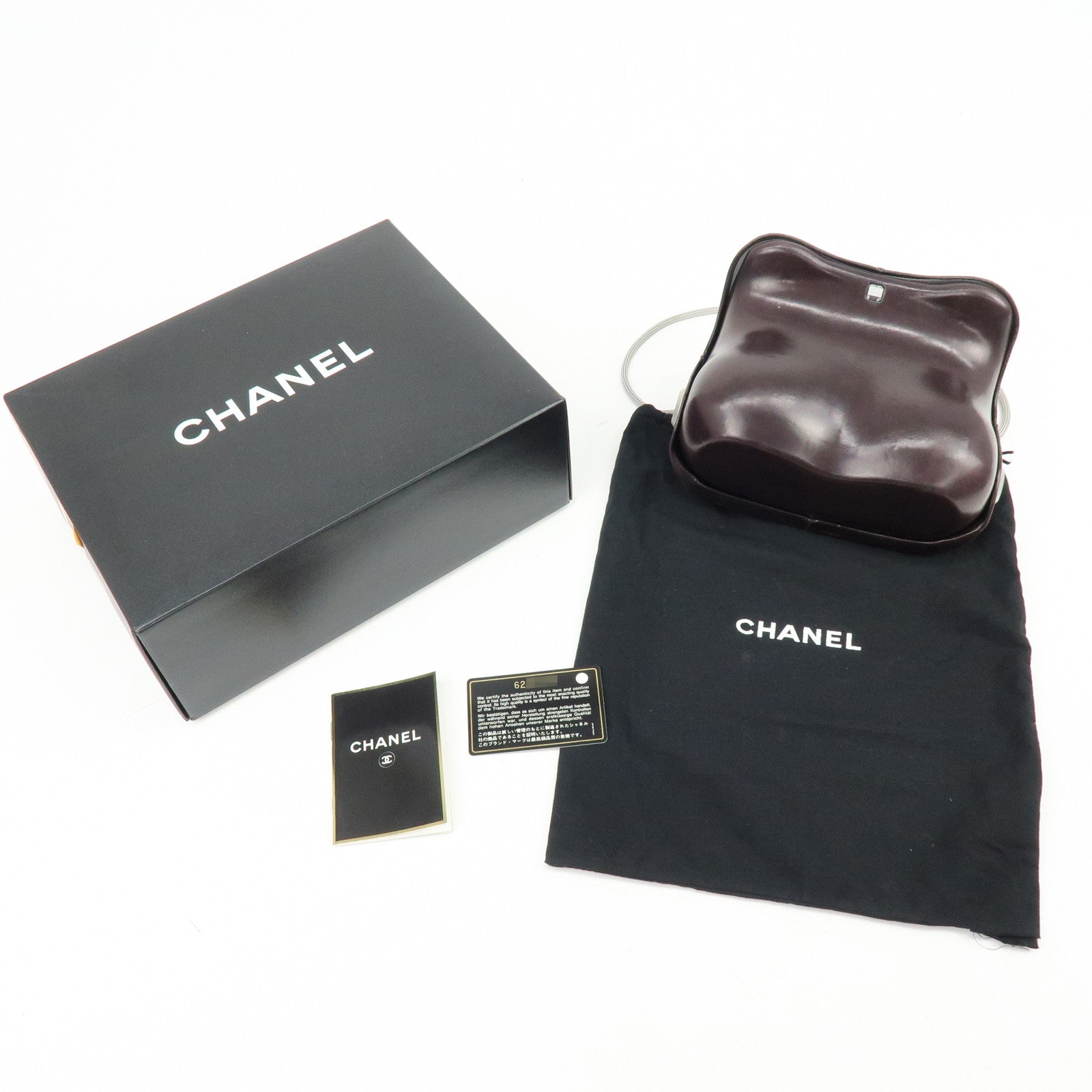 CHANEL Leather Hip Bag Shoulder Bag Crossbody Bag Brown