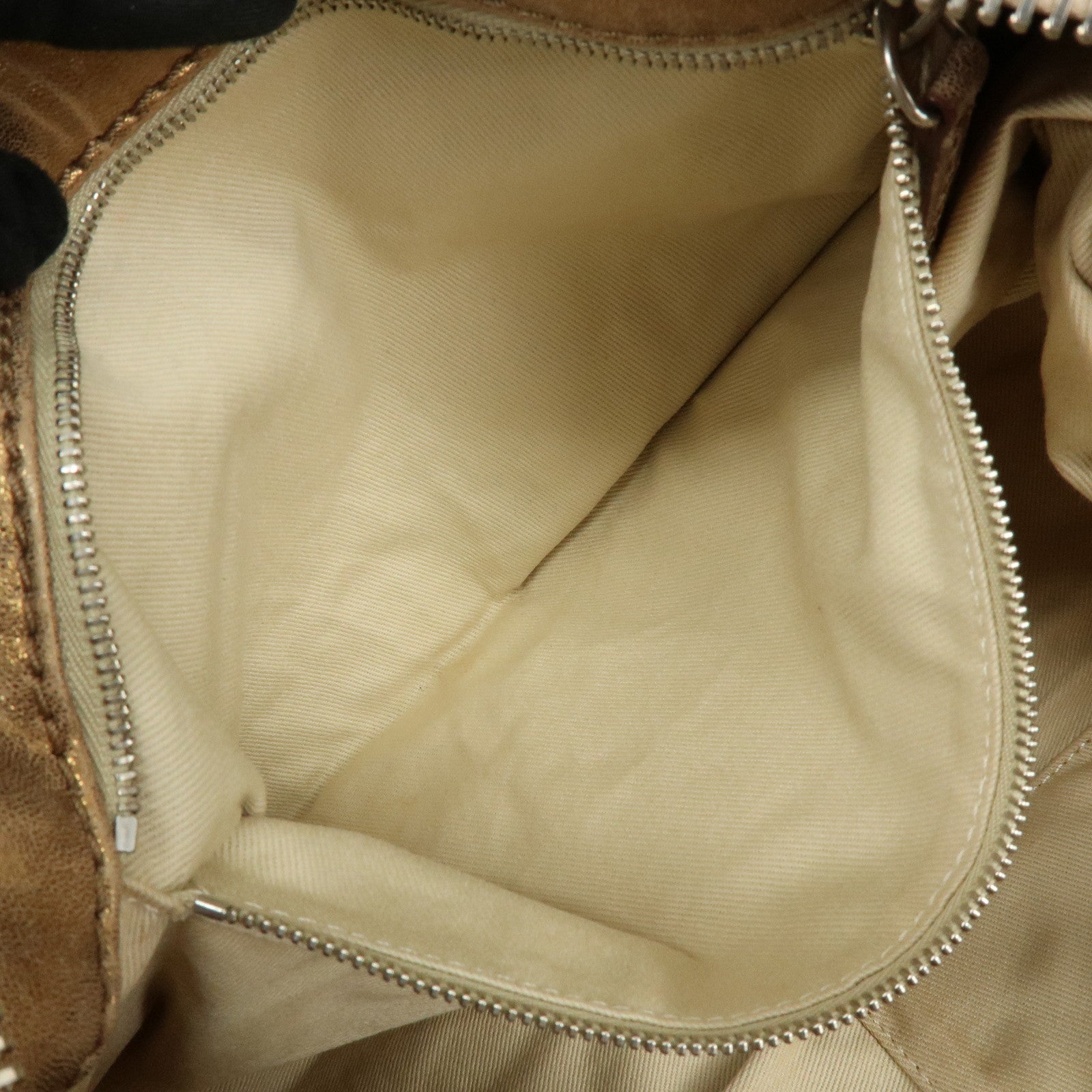 Chloe Paddington Leather Shoulder Bag Hand Bag Gold