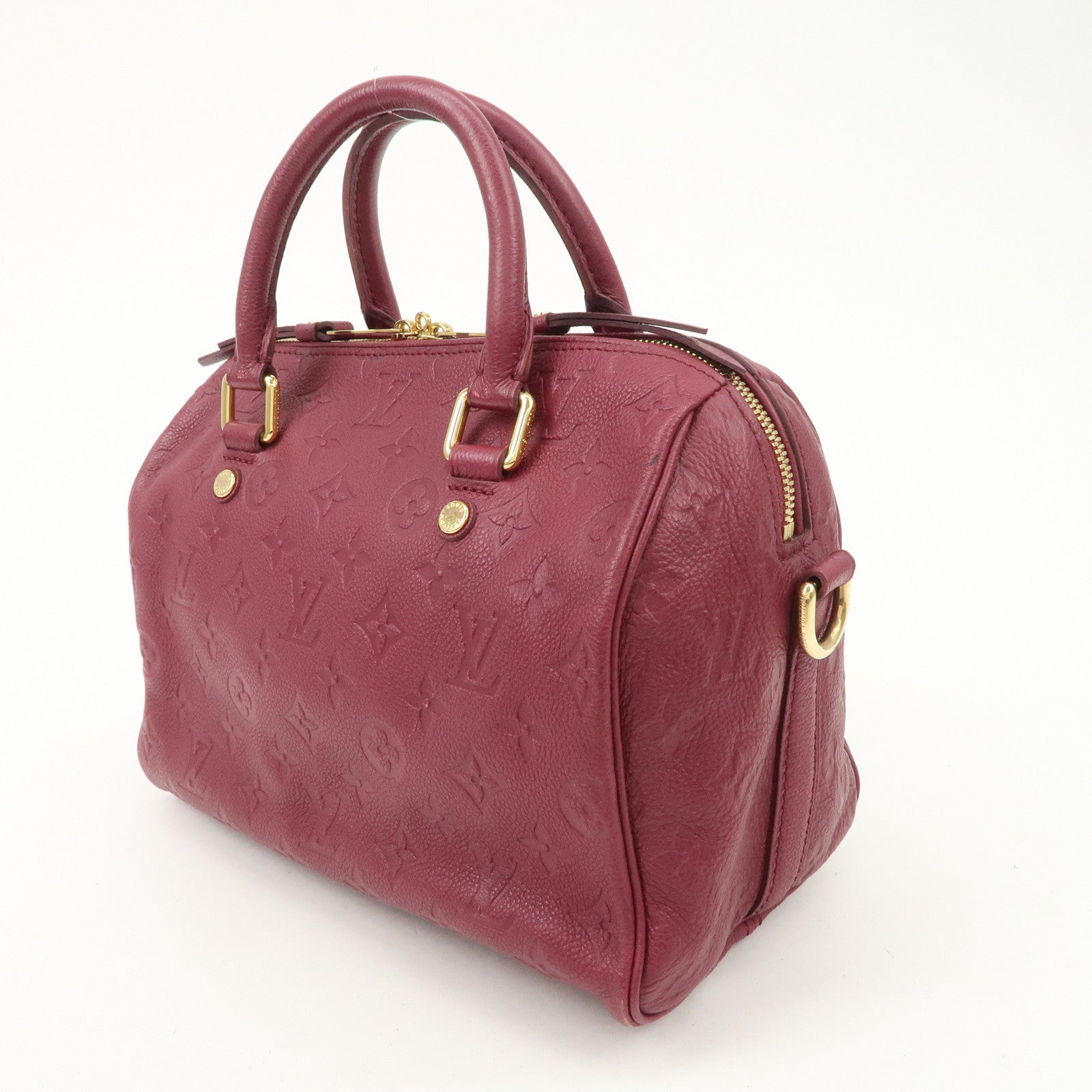 Louis Vuitton Monogram Empreinte Speedy Bandouliere 25 M40764 Used