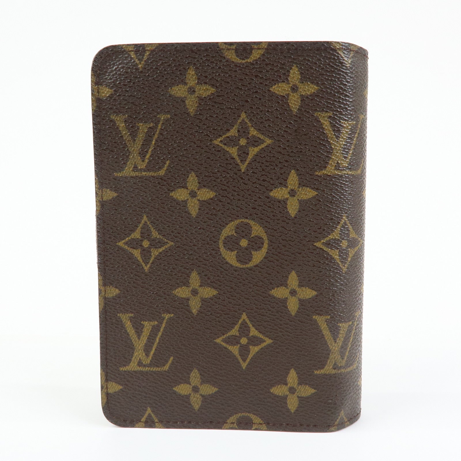 Louis Vuitton Monogram Porte Papier Zip Wallet Brown M61207
