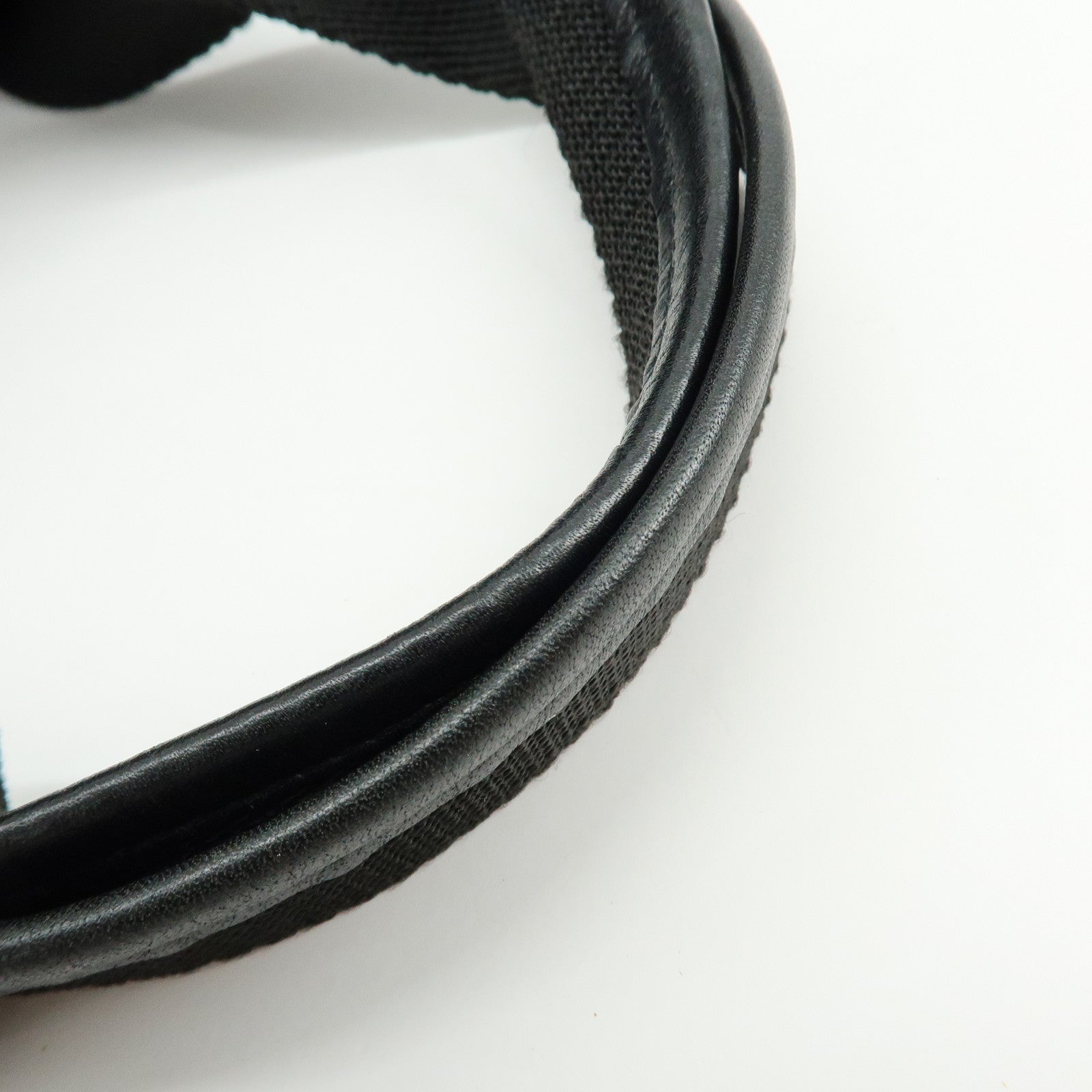 GUCCI GG Canvas Leather Hand Bag Boston Bag Black 92734