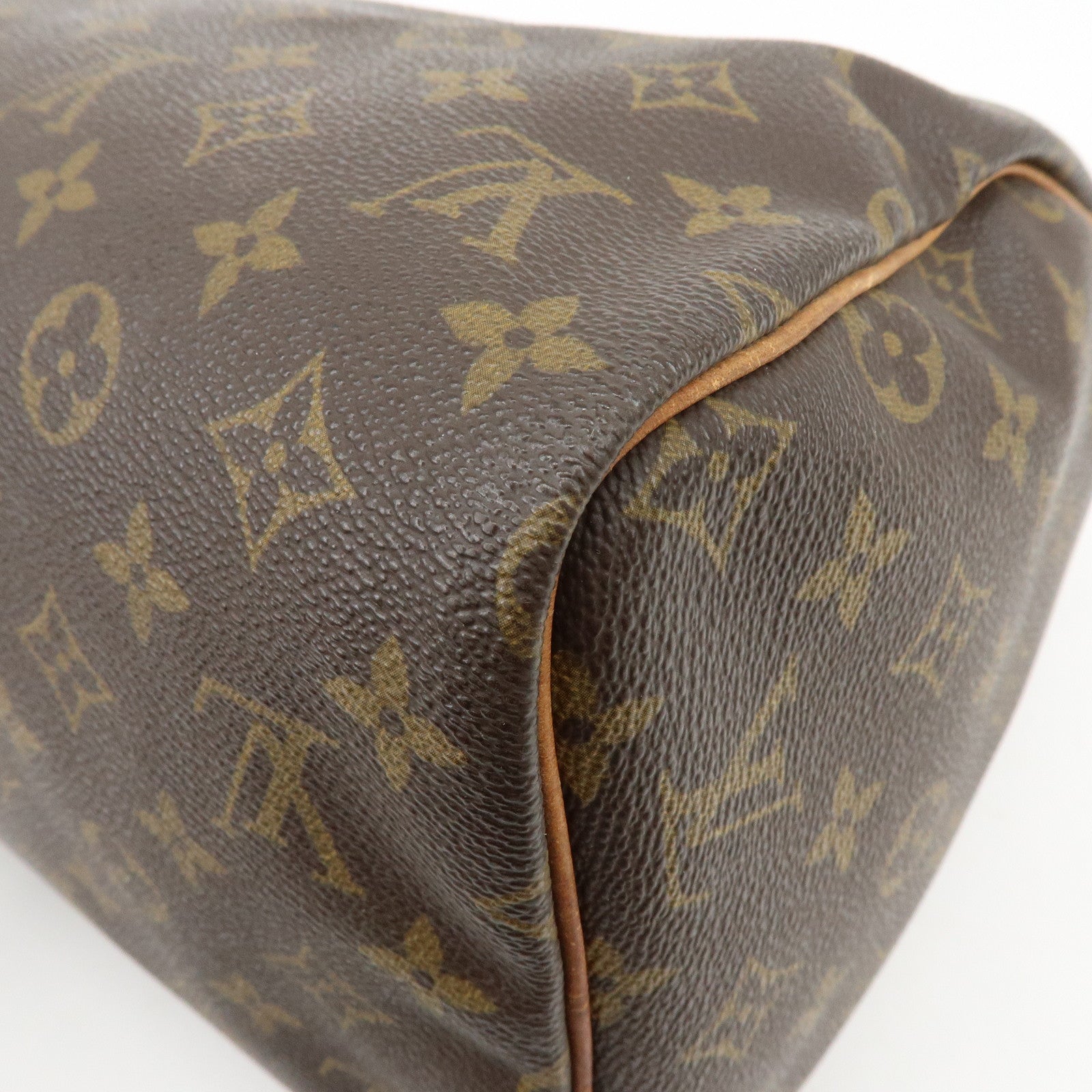 Louis Vuitton Monogram Speedy 30 Boston Bag Hand Bag Brown M41526