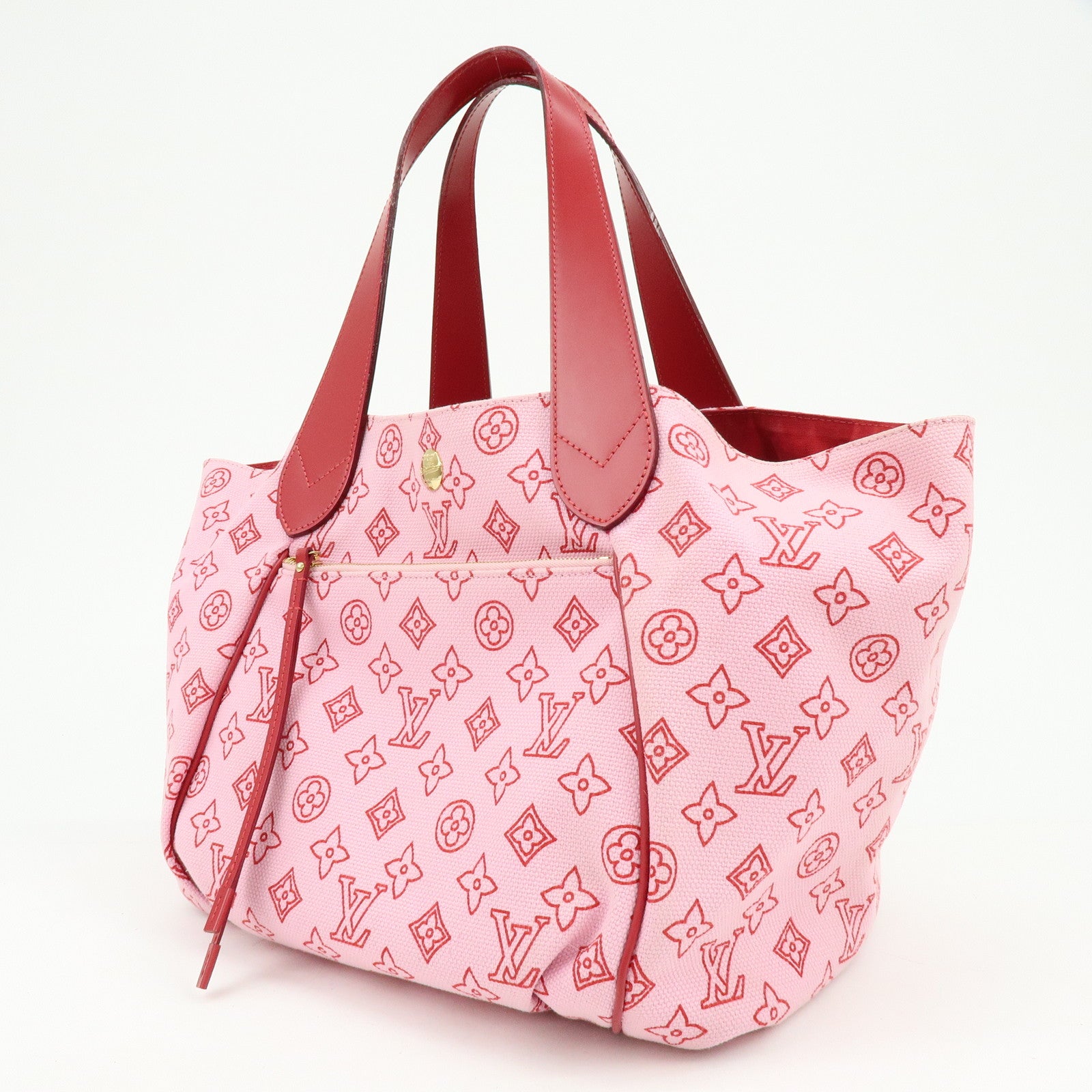 Louis Vuitton Beach Line Cabas Ipanema PM Tote Bag Rose M95984