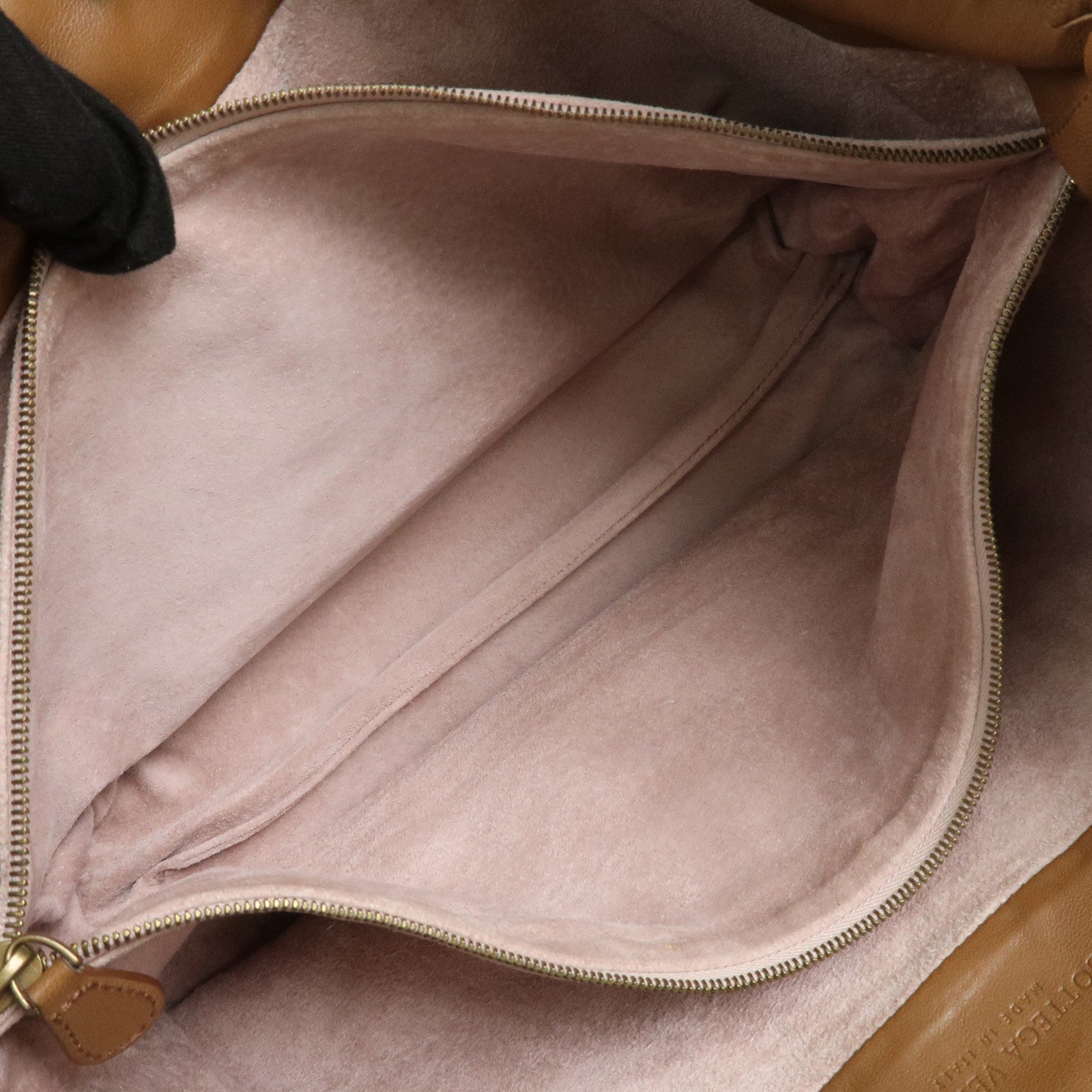 BOTTEGA VENETA Intrecciato Leather Tote Bag Shoulder Bag Brown