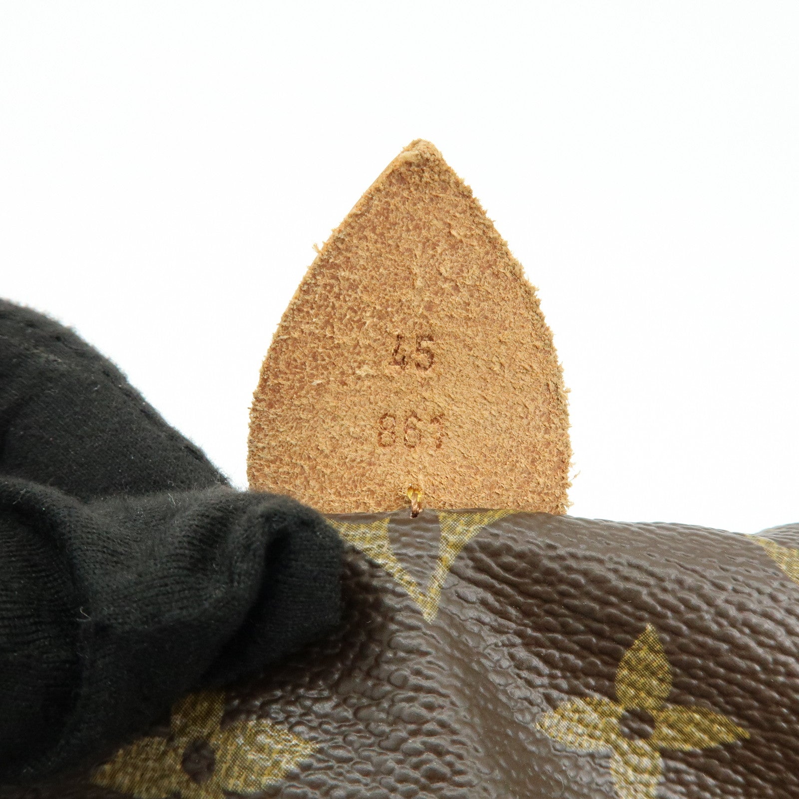 Louis Vuitton Monogram Sac Souple 45 Boston Bag Brown M41624