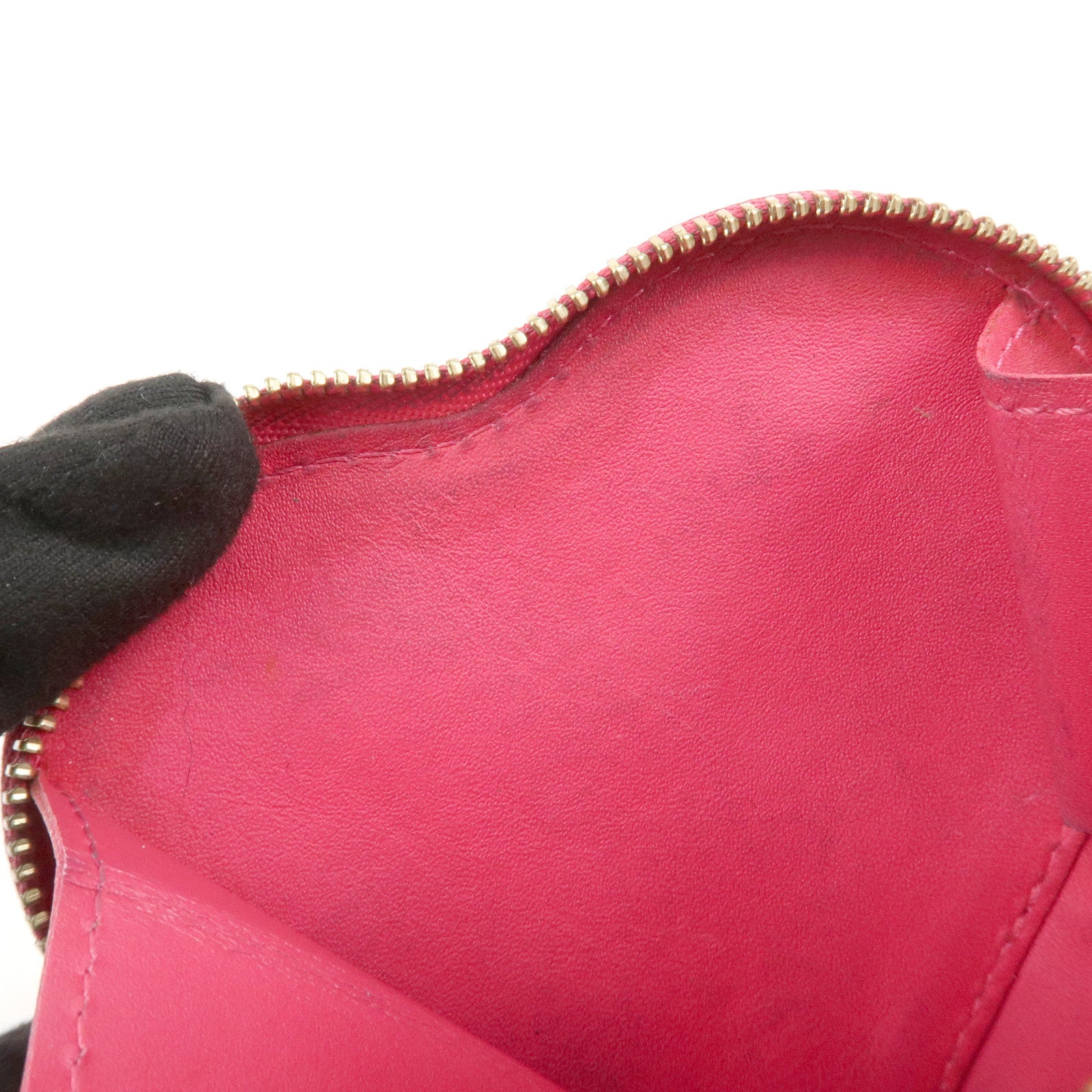 Louis Vuitton Monogram Vernis Porte Monnaie Coeur Coin Case M93657