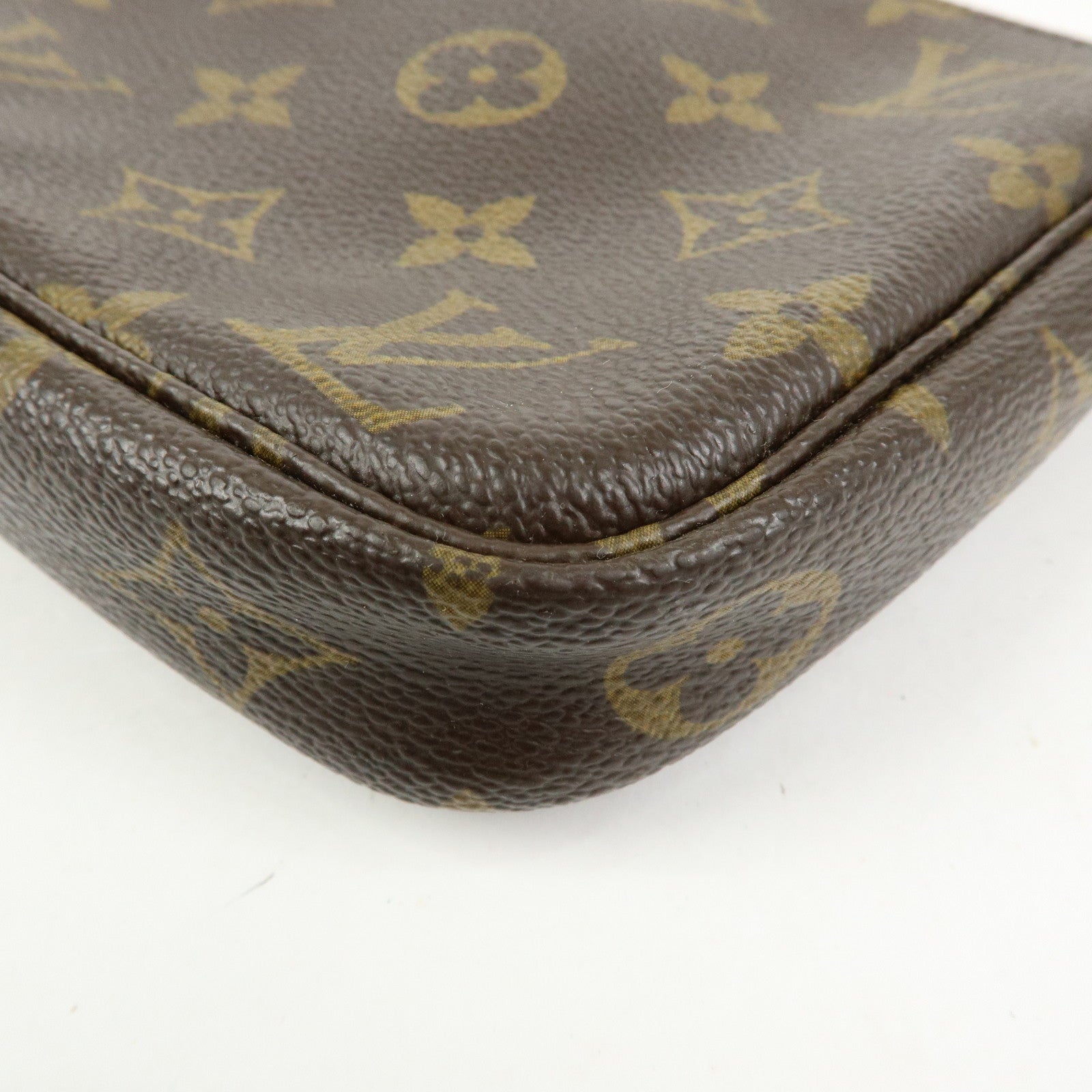 Louis Vuitton Monogram Pochette Accessoires Pouch Hand Bag M51980