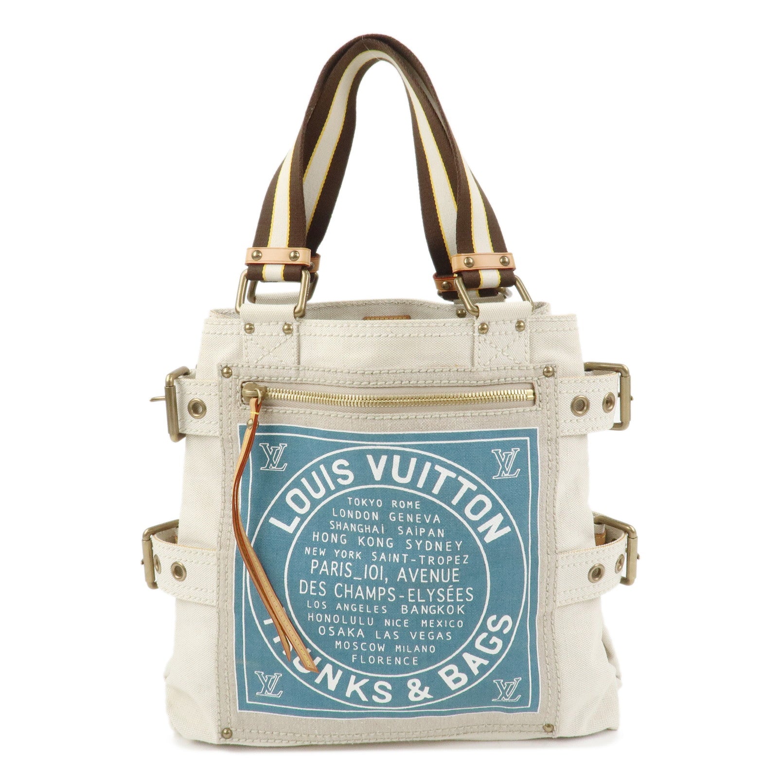 Louis Vuitton Cruise Line Globe Shopper MM Shoulder Bag M95114