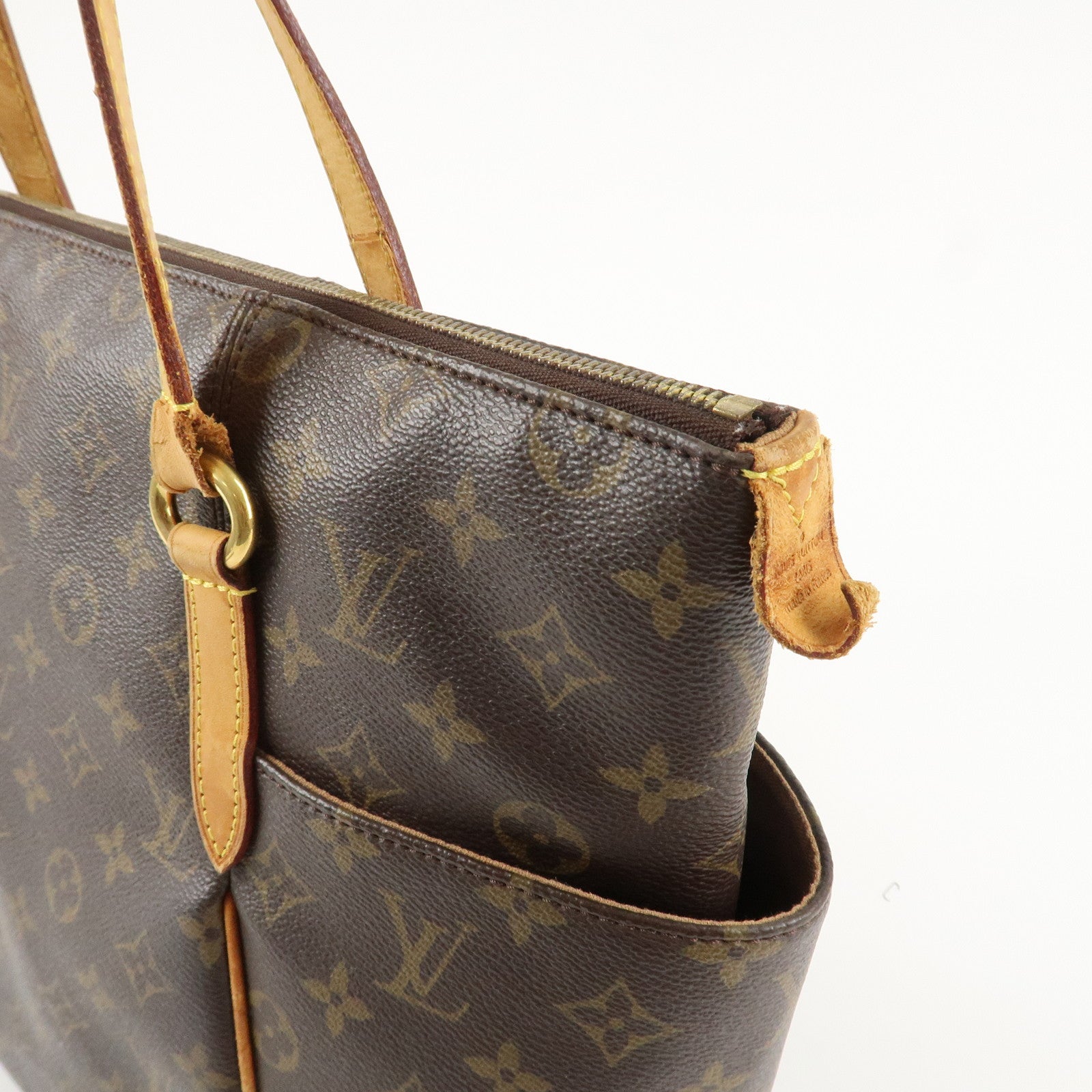 Louis Vuitton Monogram Totally MM Tote Bag Shoulder Bag M56689 Used