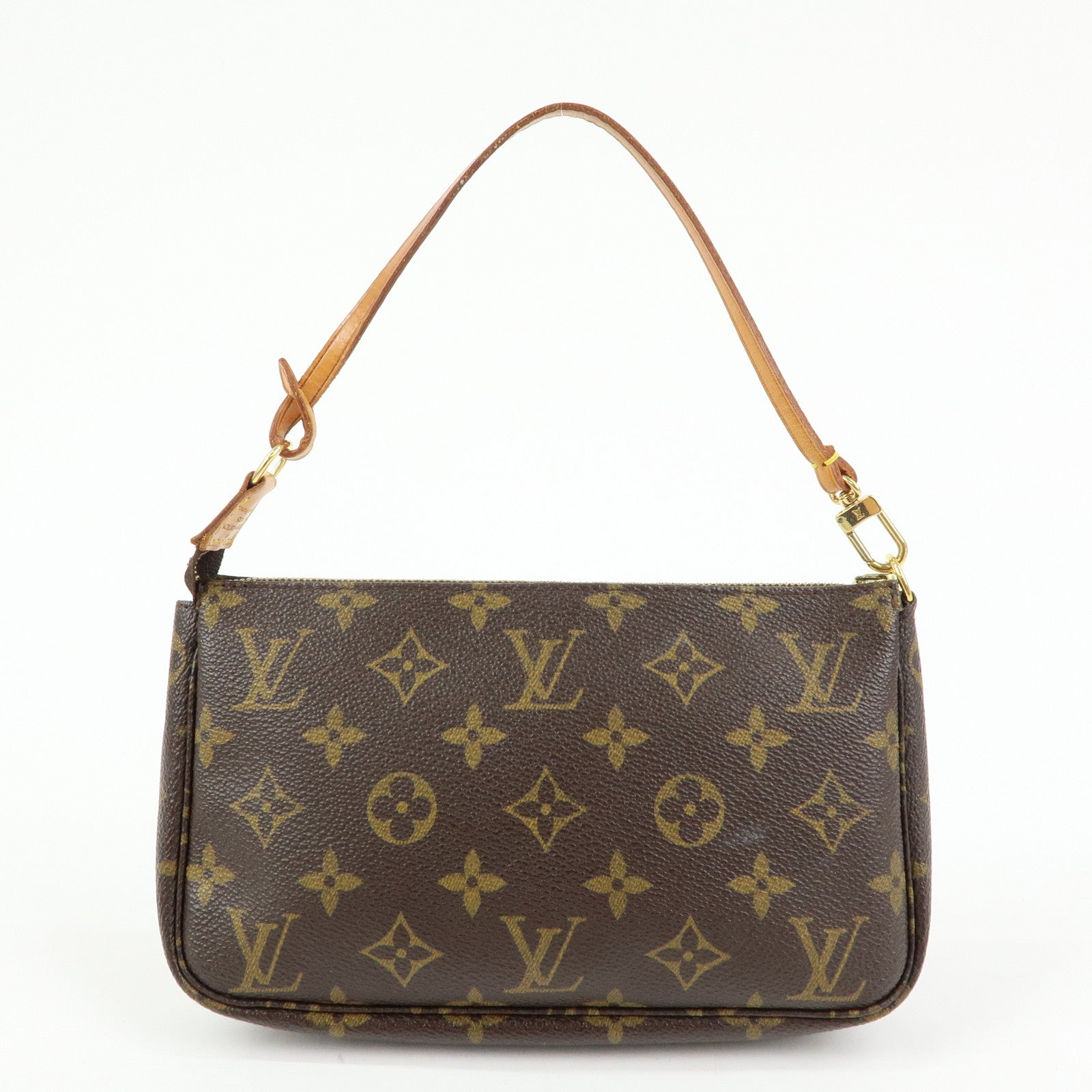 Louis Vuitton Monogram Pochette Accessoires Pouch Hand Bag M51980