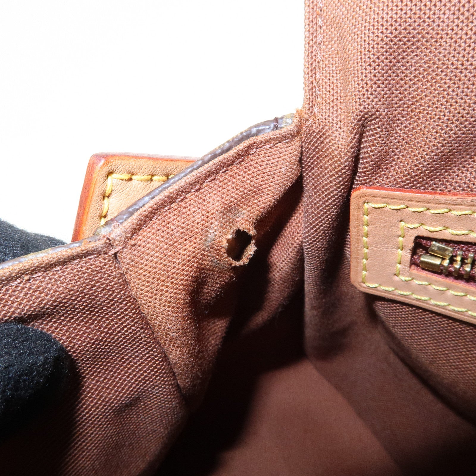 Louis Vuitton Monogram Mini Looping Shoulder Bag Brown M51147