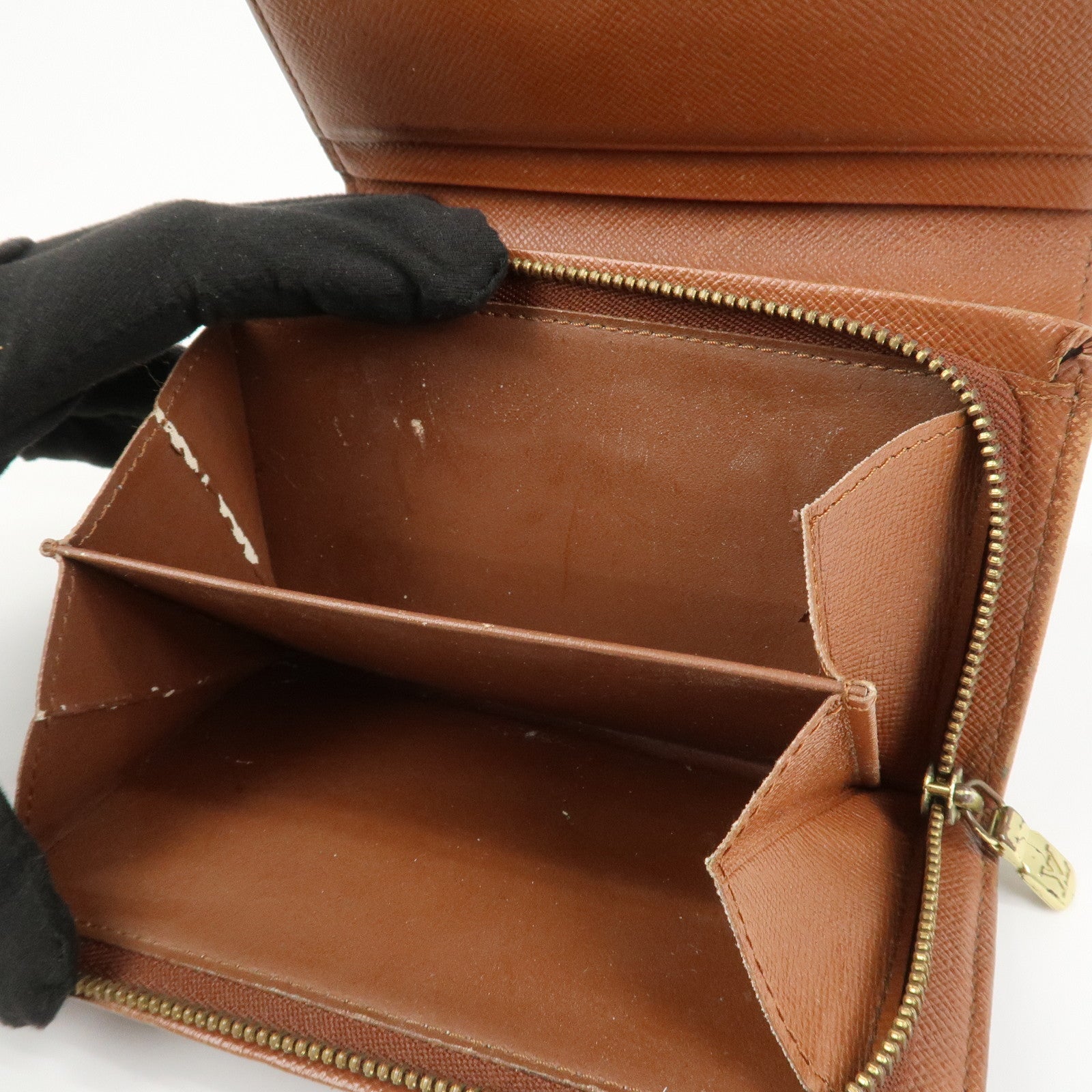 Louis Vuitton Monogram Set of 3 Bi-fold Wallets Brown M61730/M61663