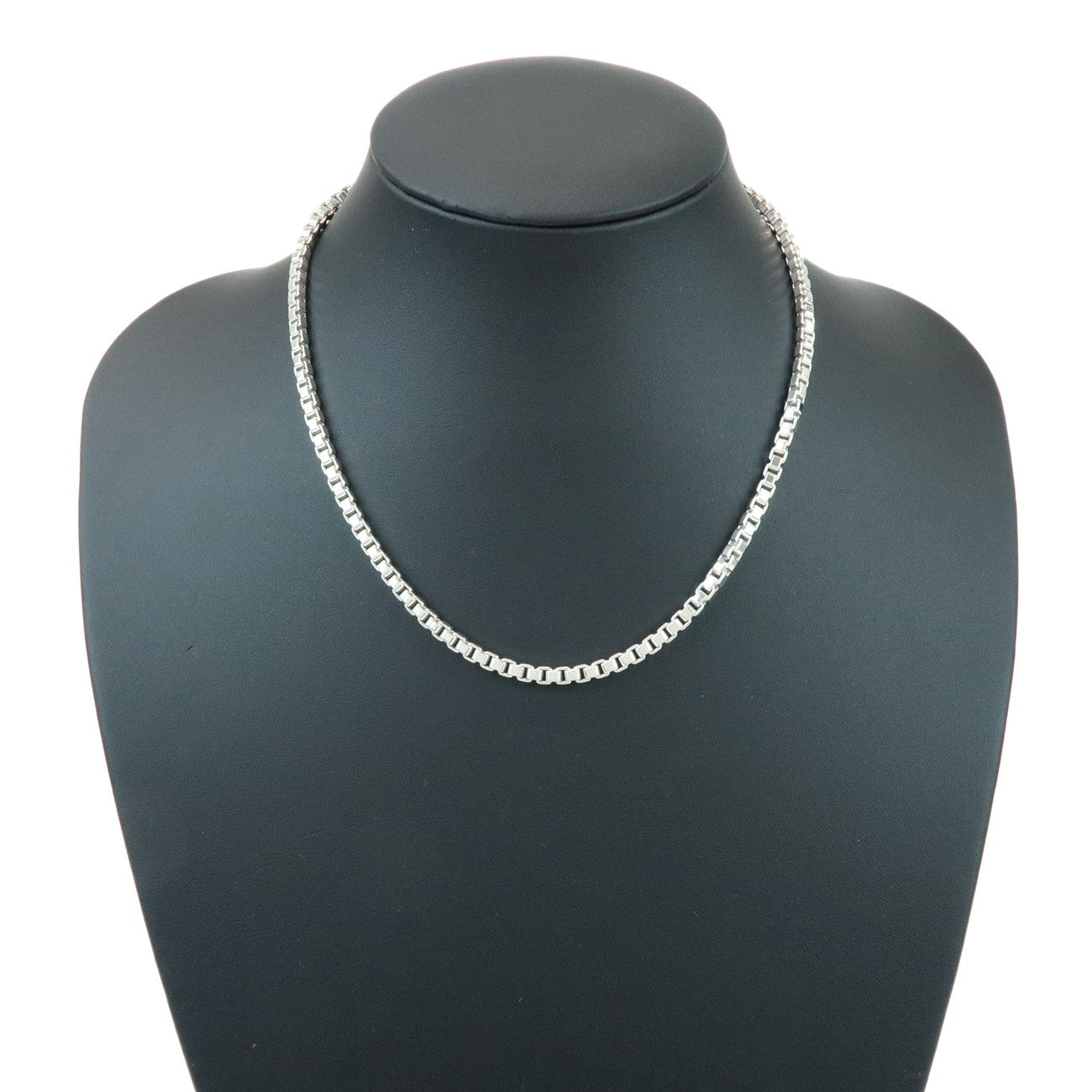 Tiffany & Co Venetian Link Necklace SV925 Silver