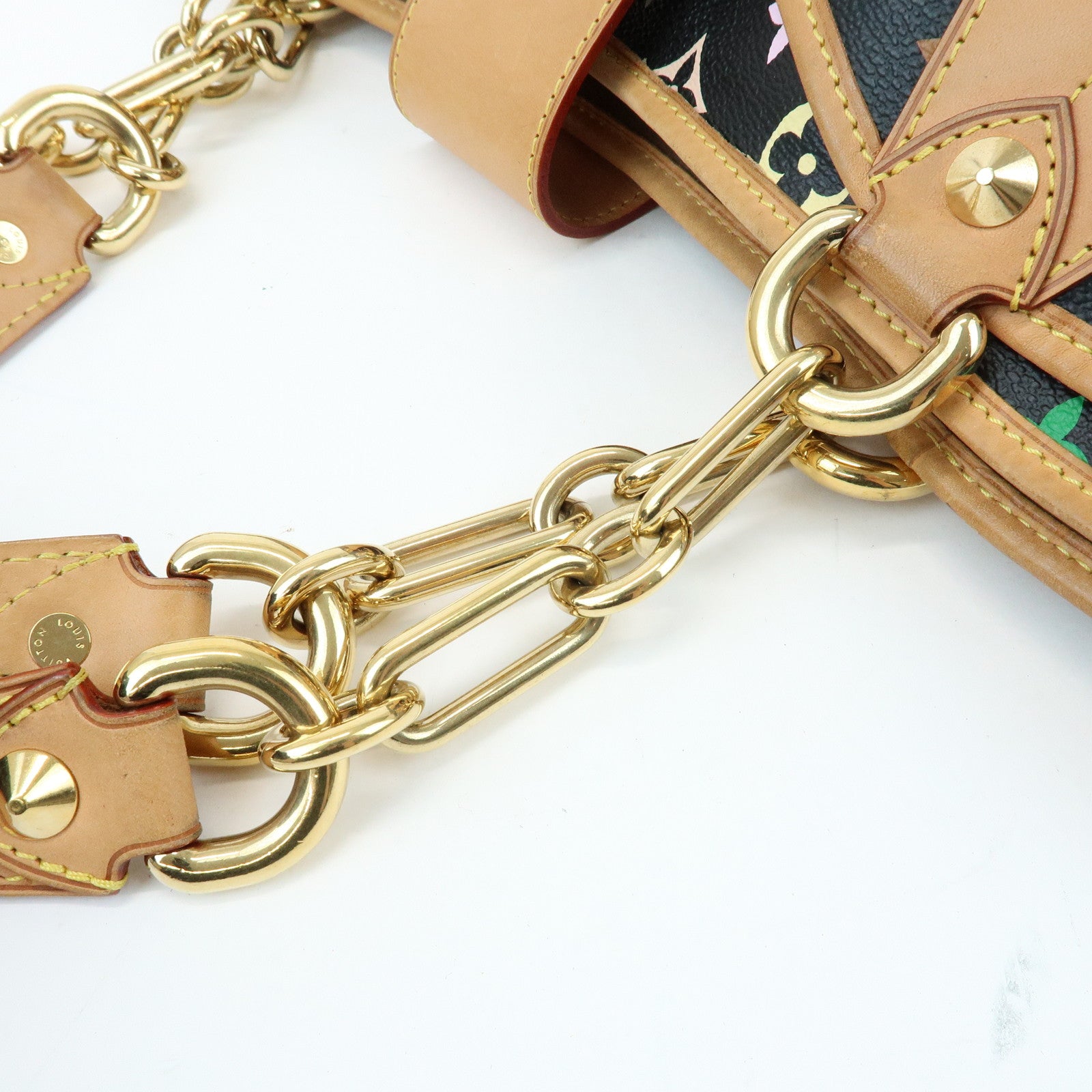 Louis Vuitton Monogram Multicolor Annie MM Shoulder Bag Noir M40308