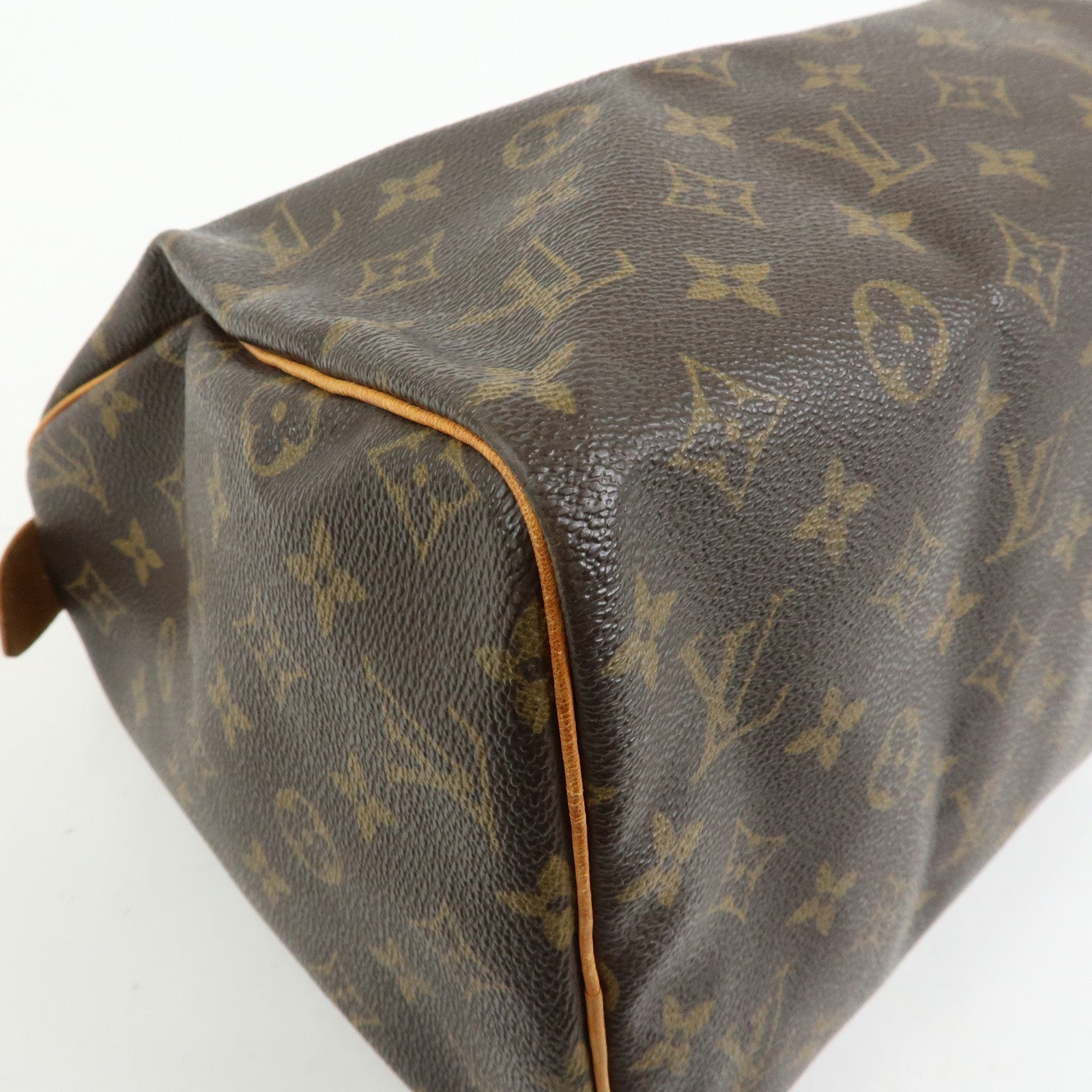 Louis Vuitton Monogram Speedy 30 Boston Bag Hand Bag Brown M41526