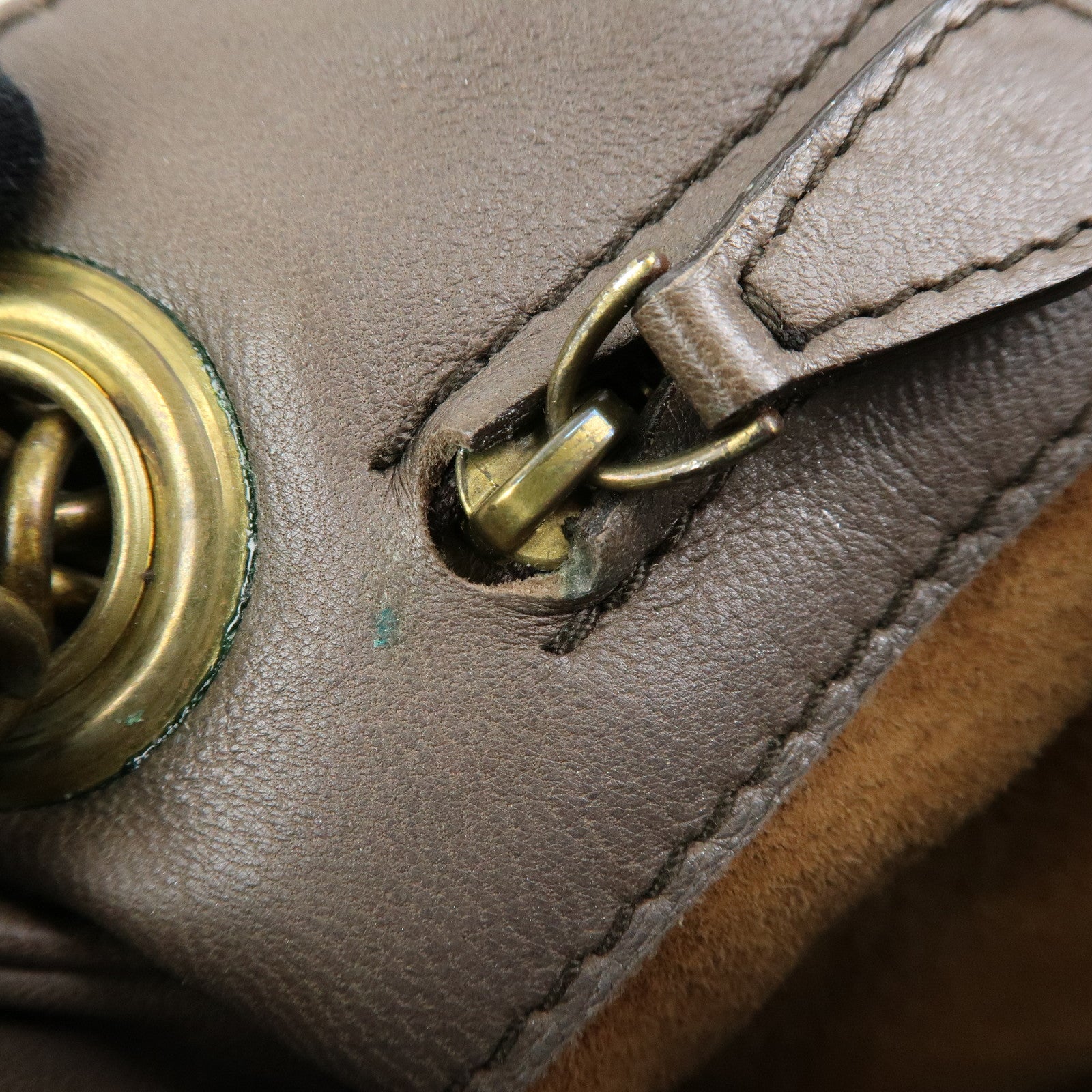 BOTTEGA VENETA Intrecciato Leather Hand Shoulder Bag Brown 162114