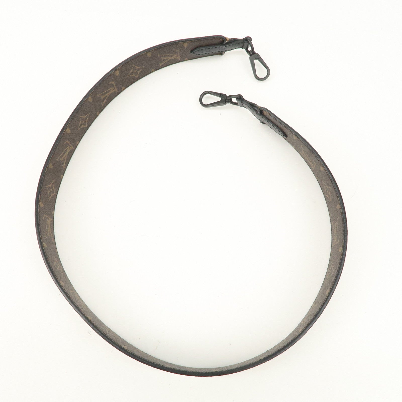 Louis Vuitton Monogram Canvas Shoulder Strap Leopard Brown J02290