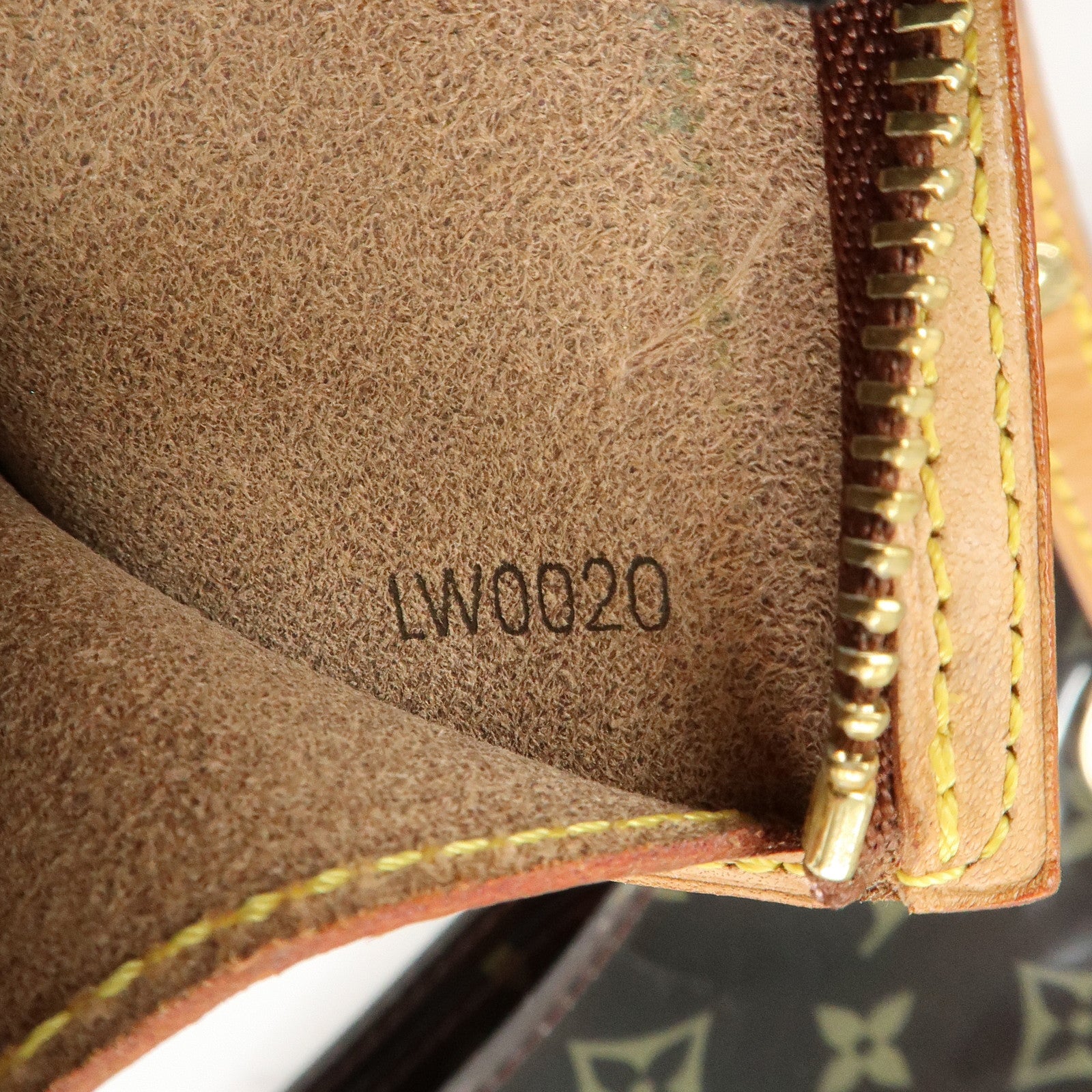 Louis Vuitton Monogram Cabas Cruise Vinyl Tote Bag Brown M50500