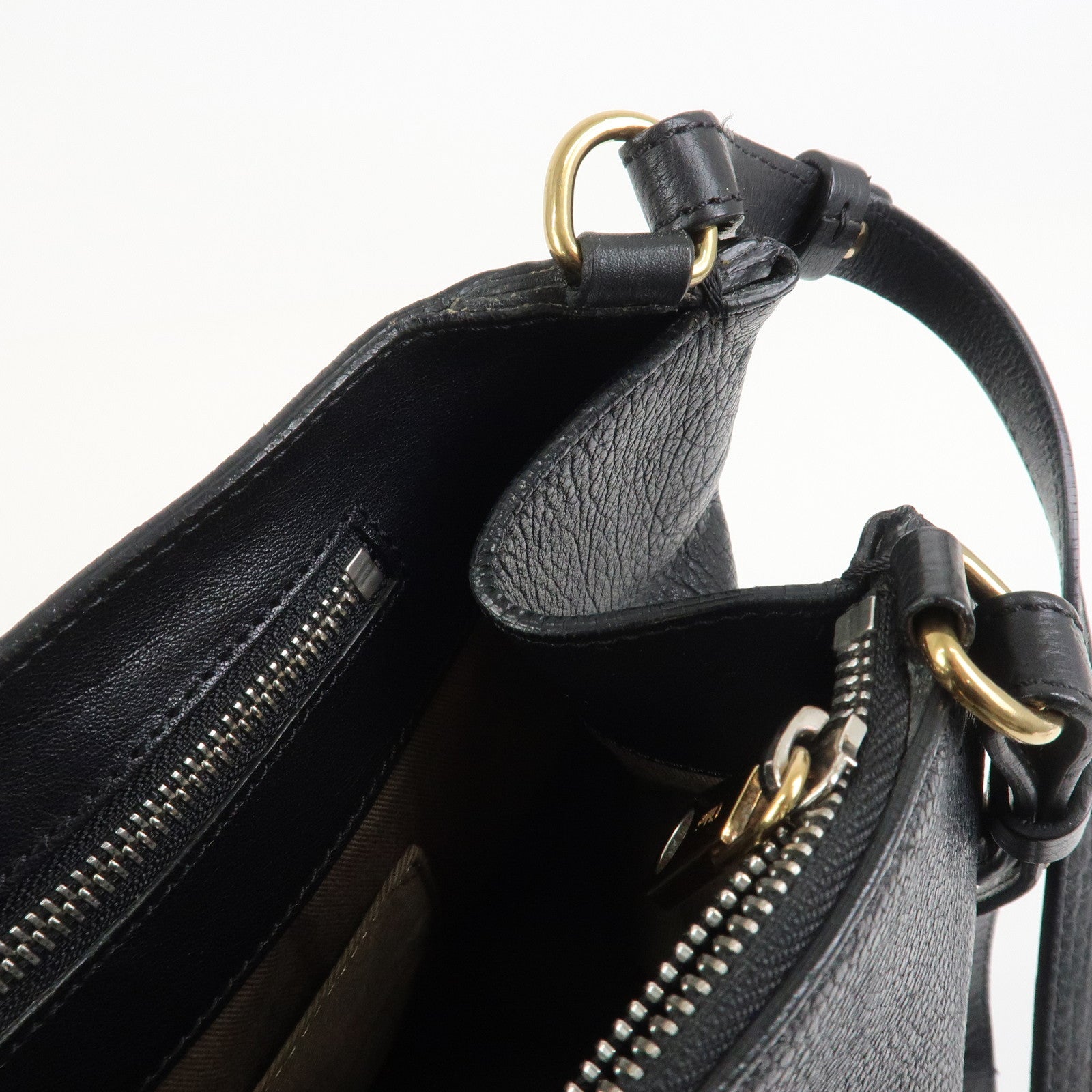 Chloe Paddington Leather 2Way Bag Shoulder Bag Black