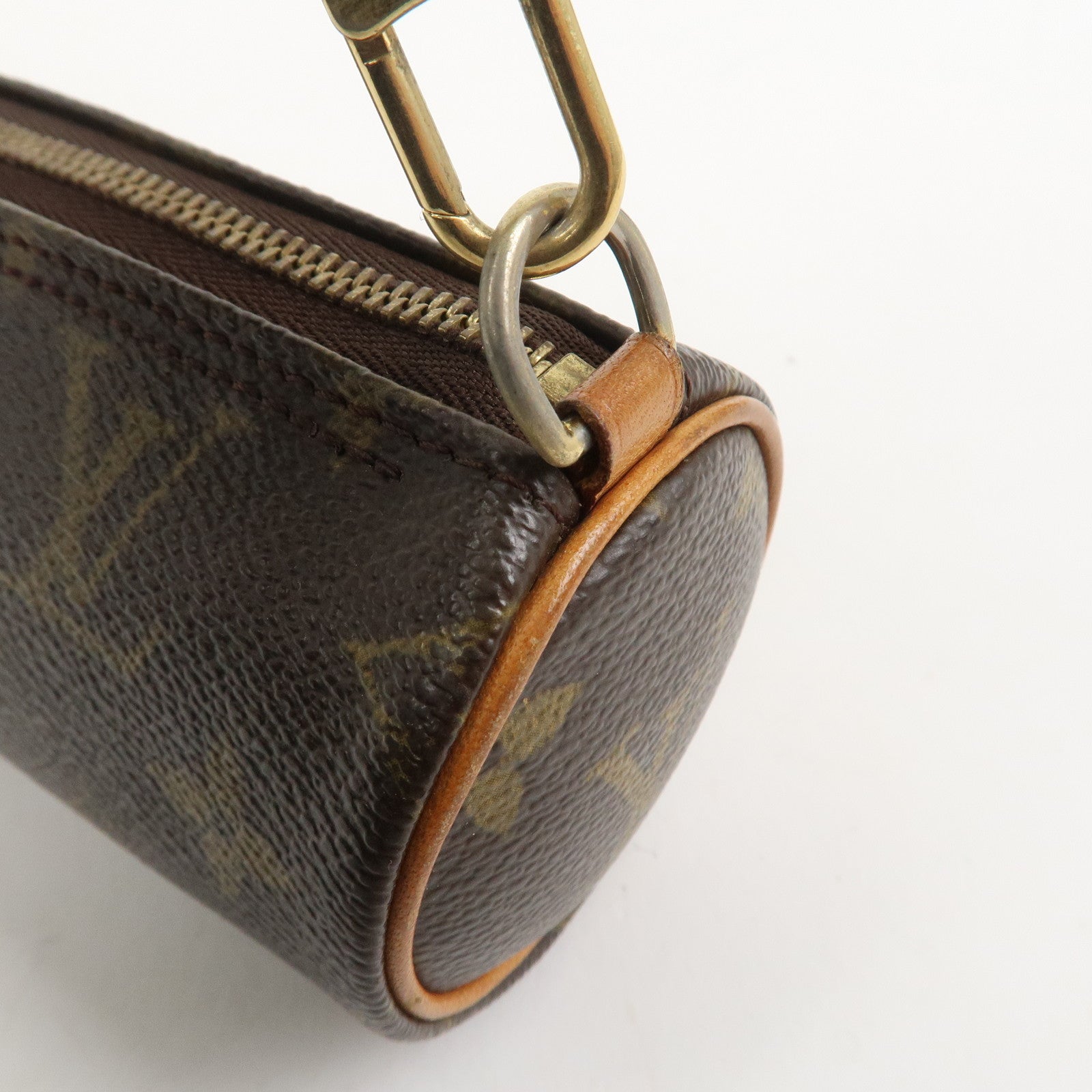 Louis Vuitton Monogram Canvas Mini Pouch for Papillon Bag Brown