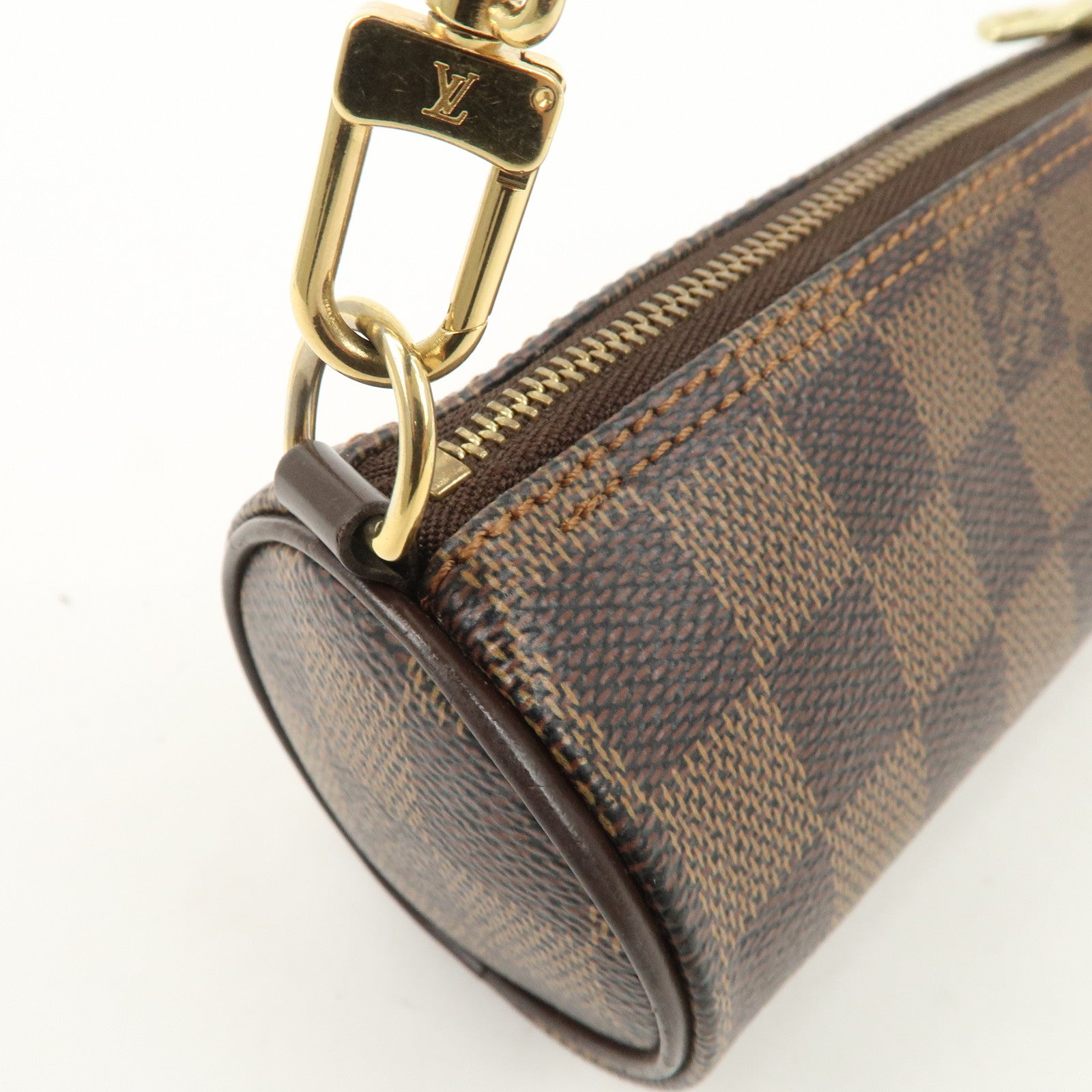 Louis Vuitton Damier Mini Pouch for Papillon Bag Damier Ebene