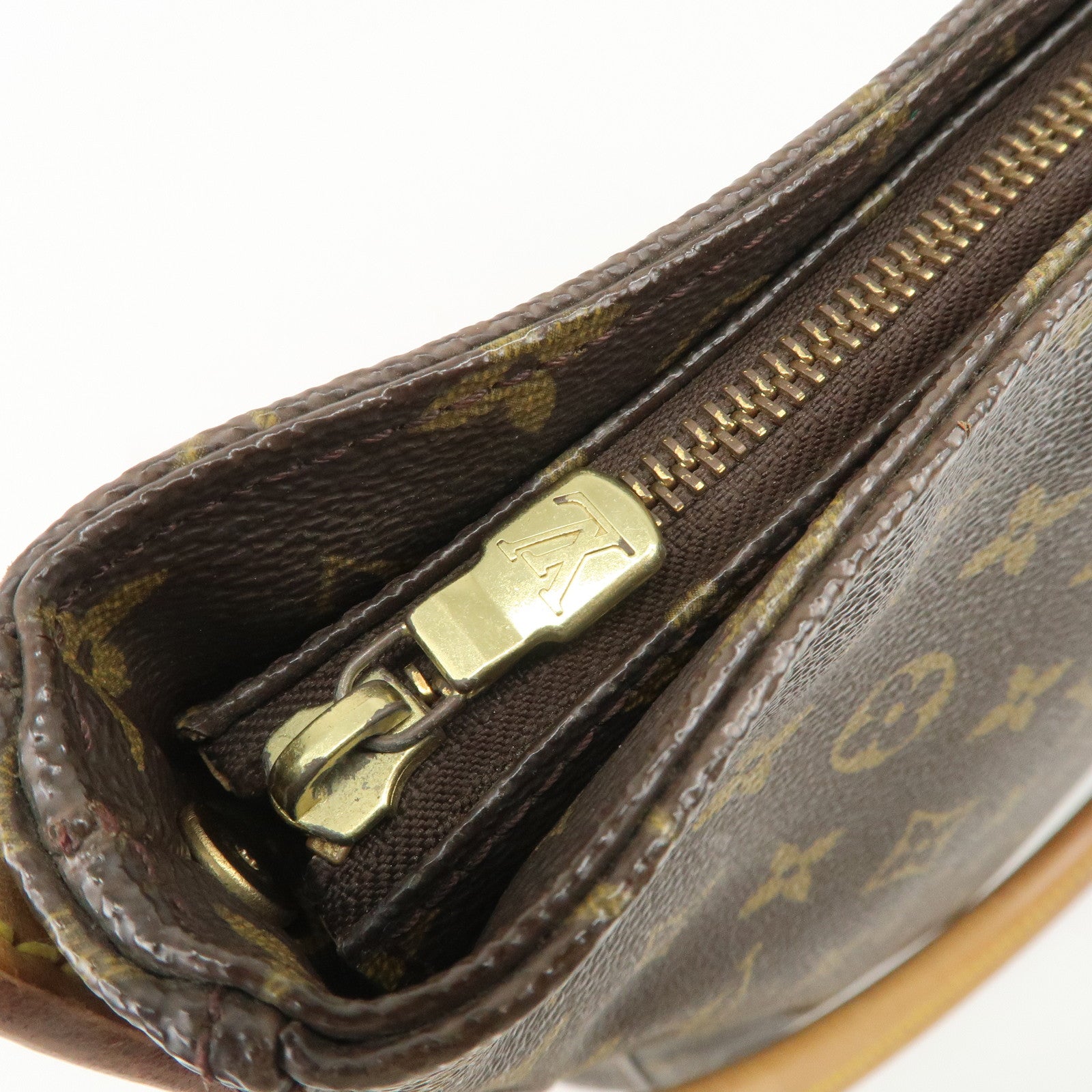 Louis Vuitton Monogram Looping GM Shoulder Bag Brown M51145