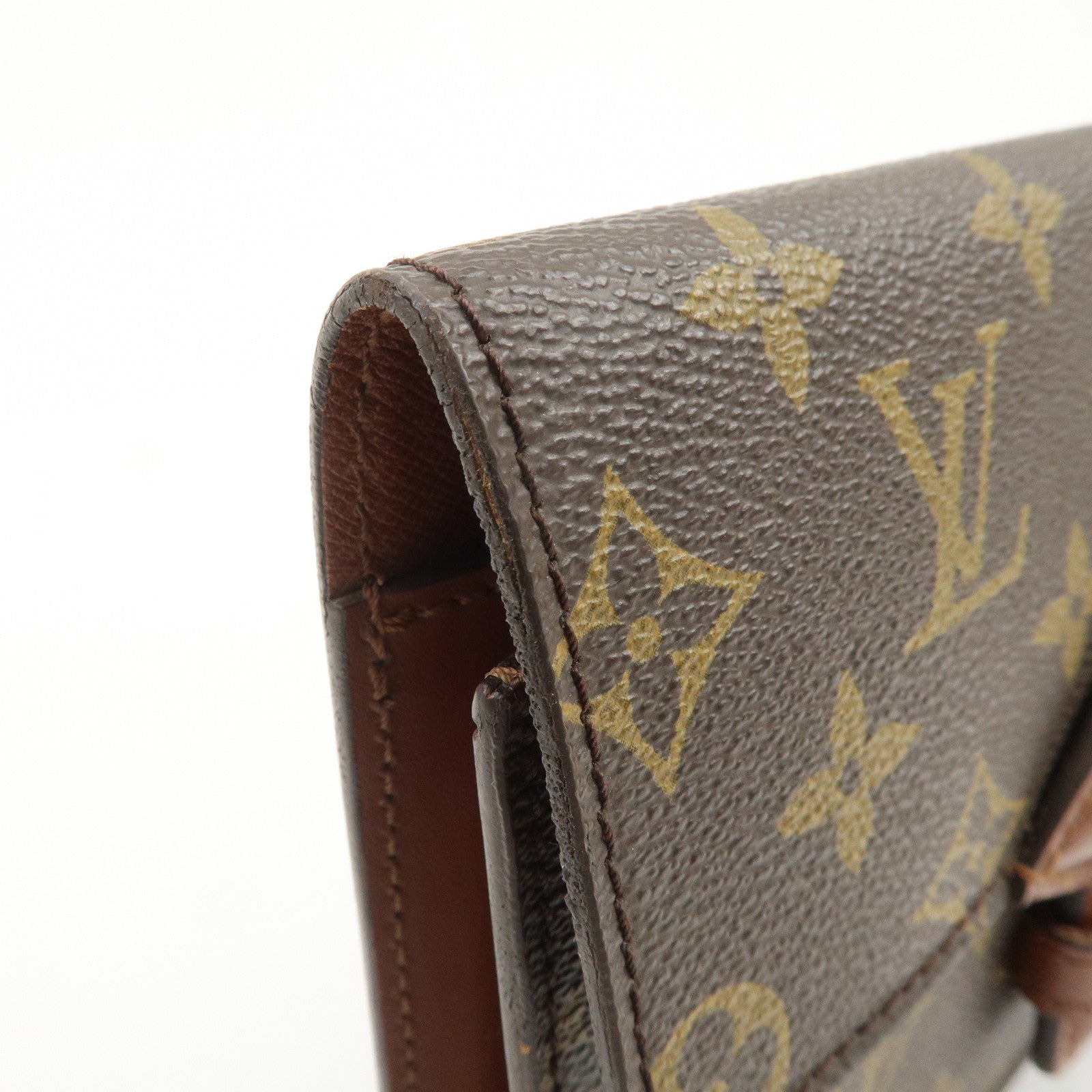 Louis Vuitton Monogram Chailot Clutch Bag Brown M51788