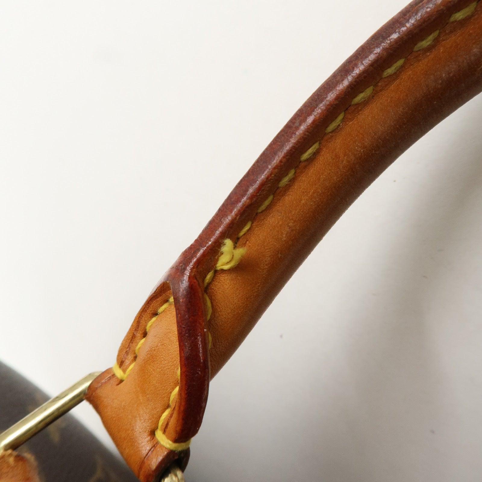 Louis Vuitton Monogram Trueville Hand Bag Brown M42228 Used