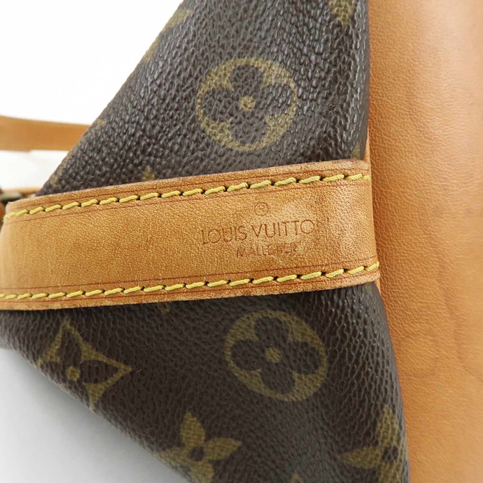 Louis Vuitton Monogram Petit Noe Shoulder Bag Brown M42226