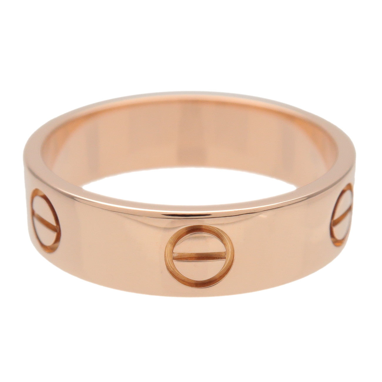 Cartier Love Ring K18 750PG #58 Rose Gold US8.5 EU58 HK18.5