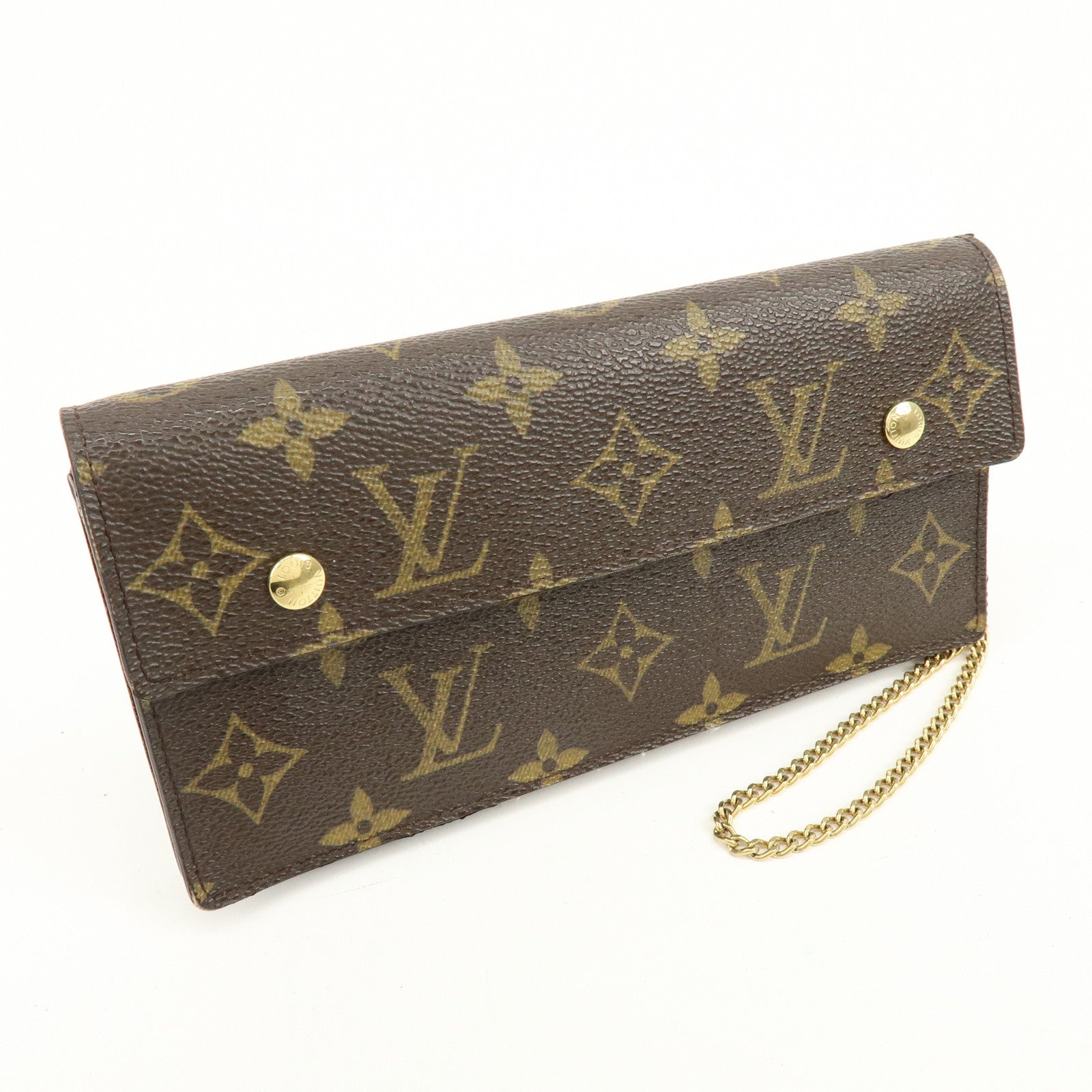 Louis Vuitton Monogram Portefeuille Accordion Long Wallet M58008