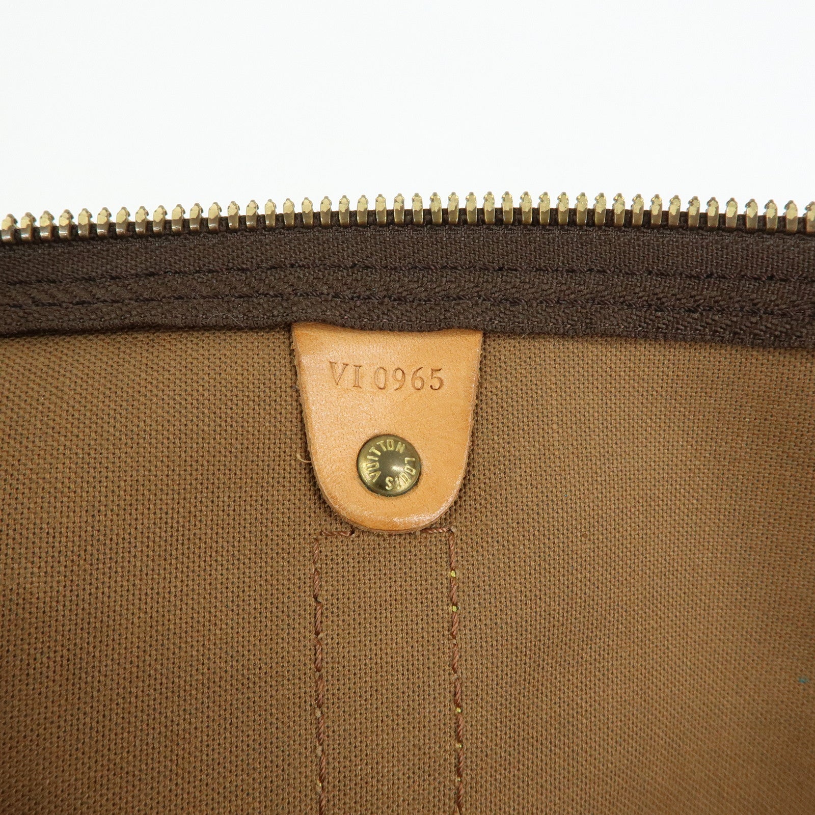 Louis Vuitton Monogram Keep All Bandouliere 60 Boston Bag M41412