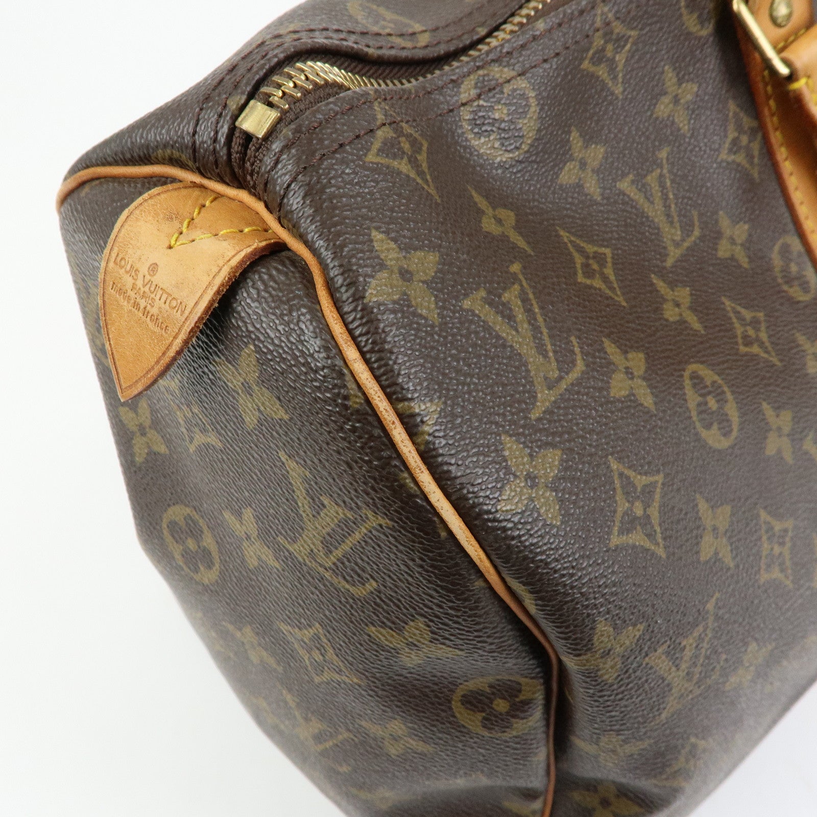Louis Vuitton Monogram Keep All 45 Boston Bag Brown M41428