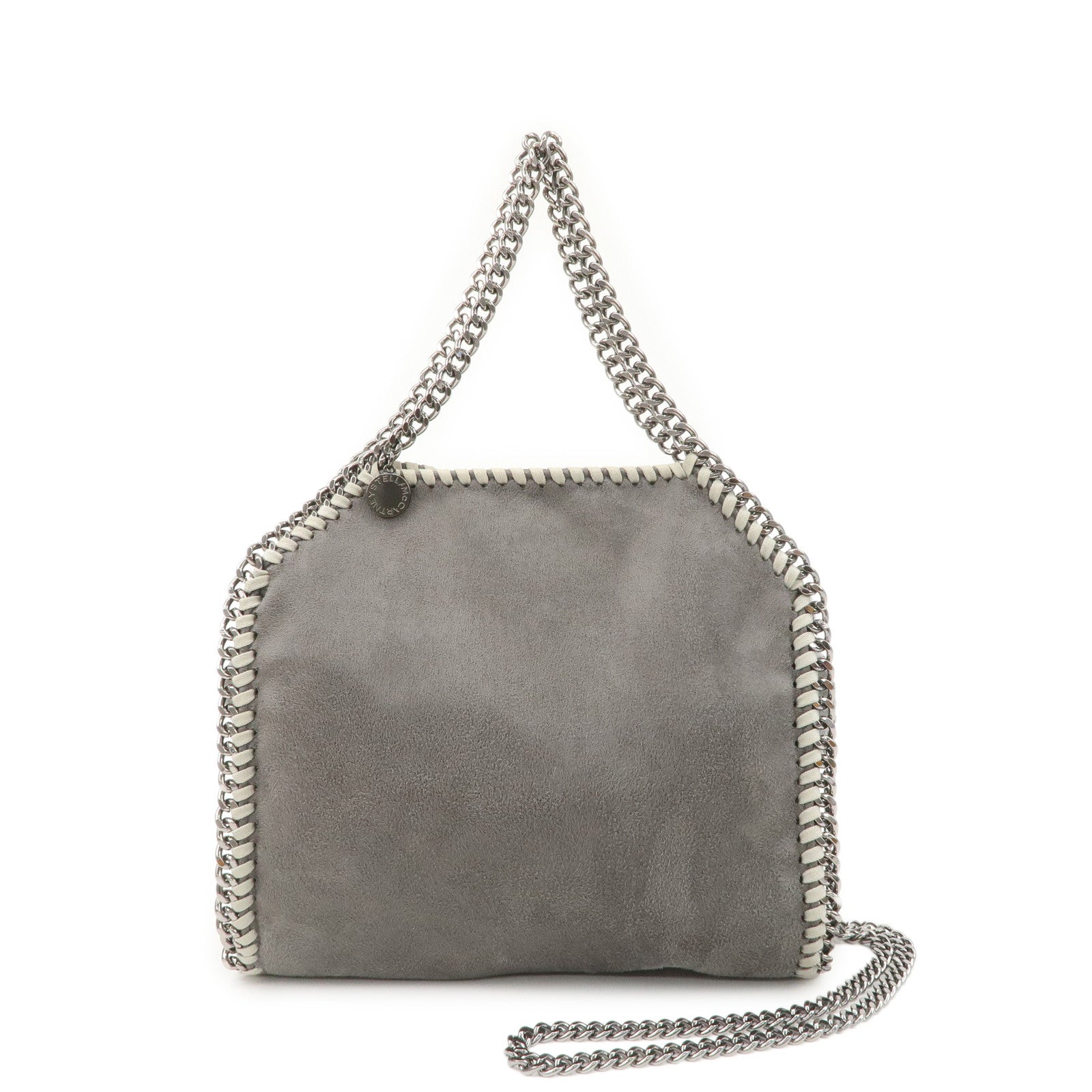 STELLA MCCARTNEY Polyester Falabella 2Way Bag Gray 371223