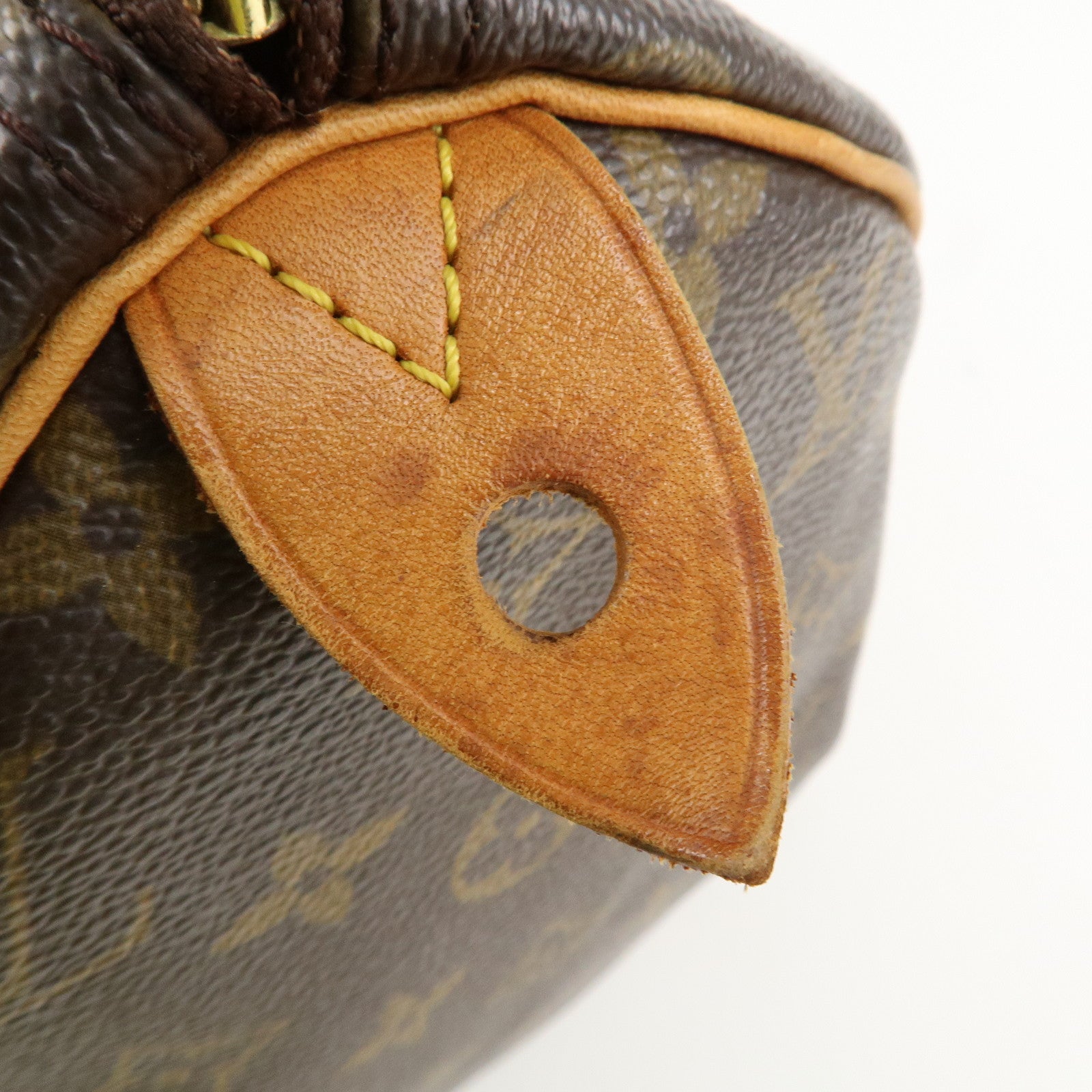 Louis Vuitton Monogram Speedy 30 Boston Bag Hand Bag Brown M41526 Used