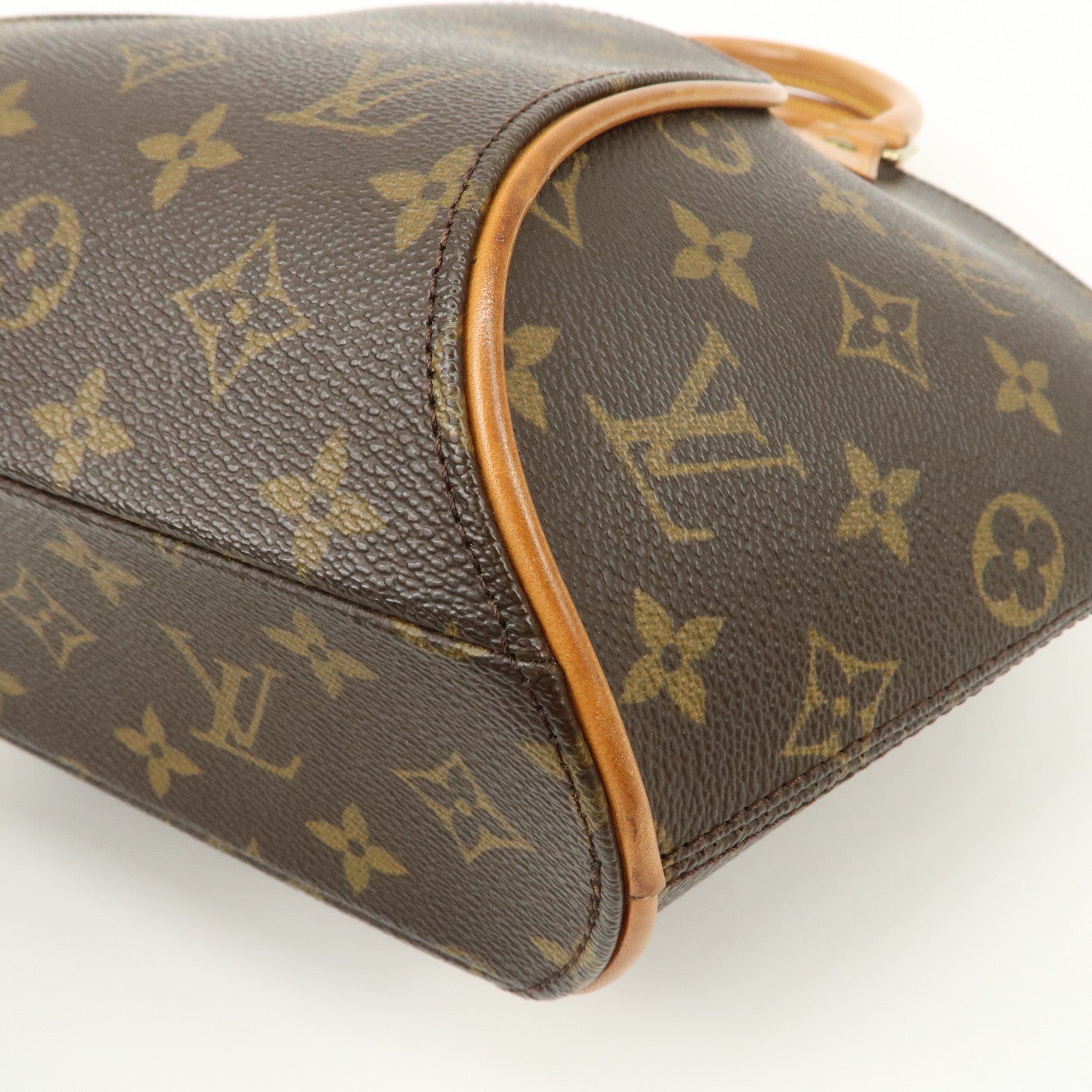 Louis Vuitton Monogram Ellipse PM Hand Bag Brown M51127