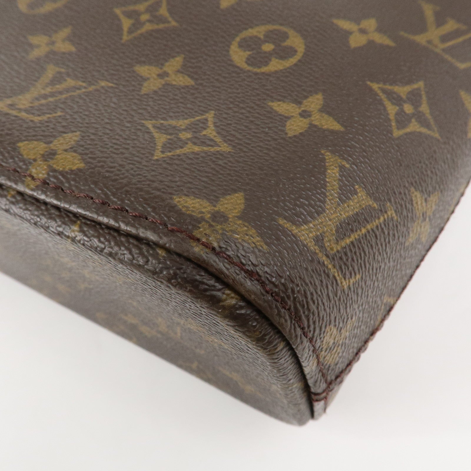 Louis Vuitton Monogram Luco Tote Bag Hand Bag Brown M51155