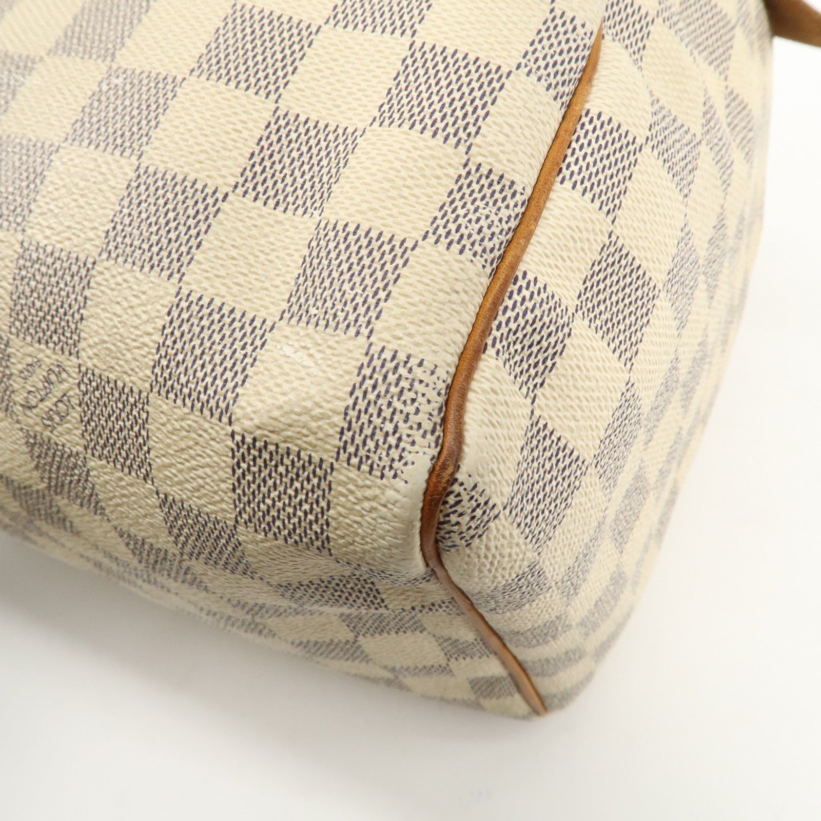 Louis Vuitton Damier Azur Speedy 30 Hand Bag Boston Bag N41533 Used