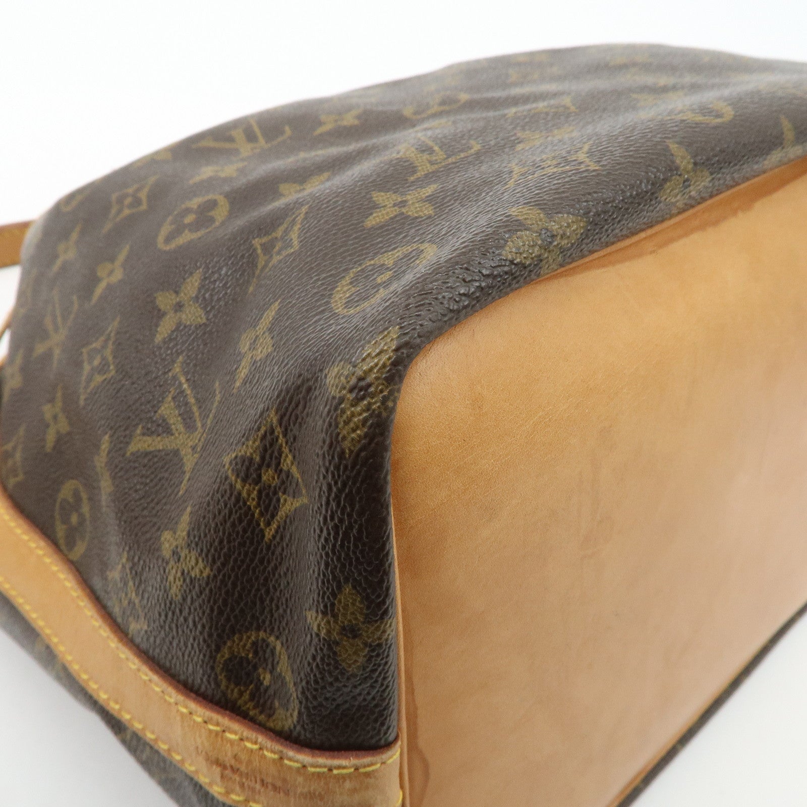 Louis Vuitton Monogram Petit Noe Shoulder Bag Brown M42226 Used