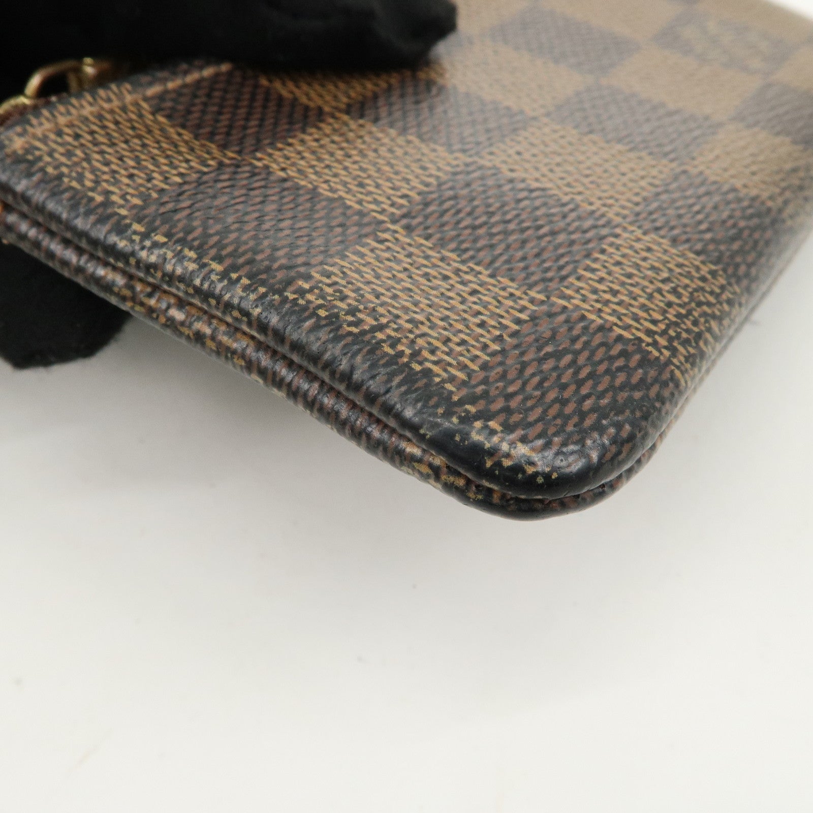 Louis Vuitton Set of 2 Monogram Damier Pochette Cles Coin Case