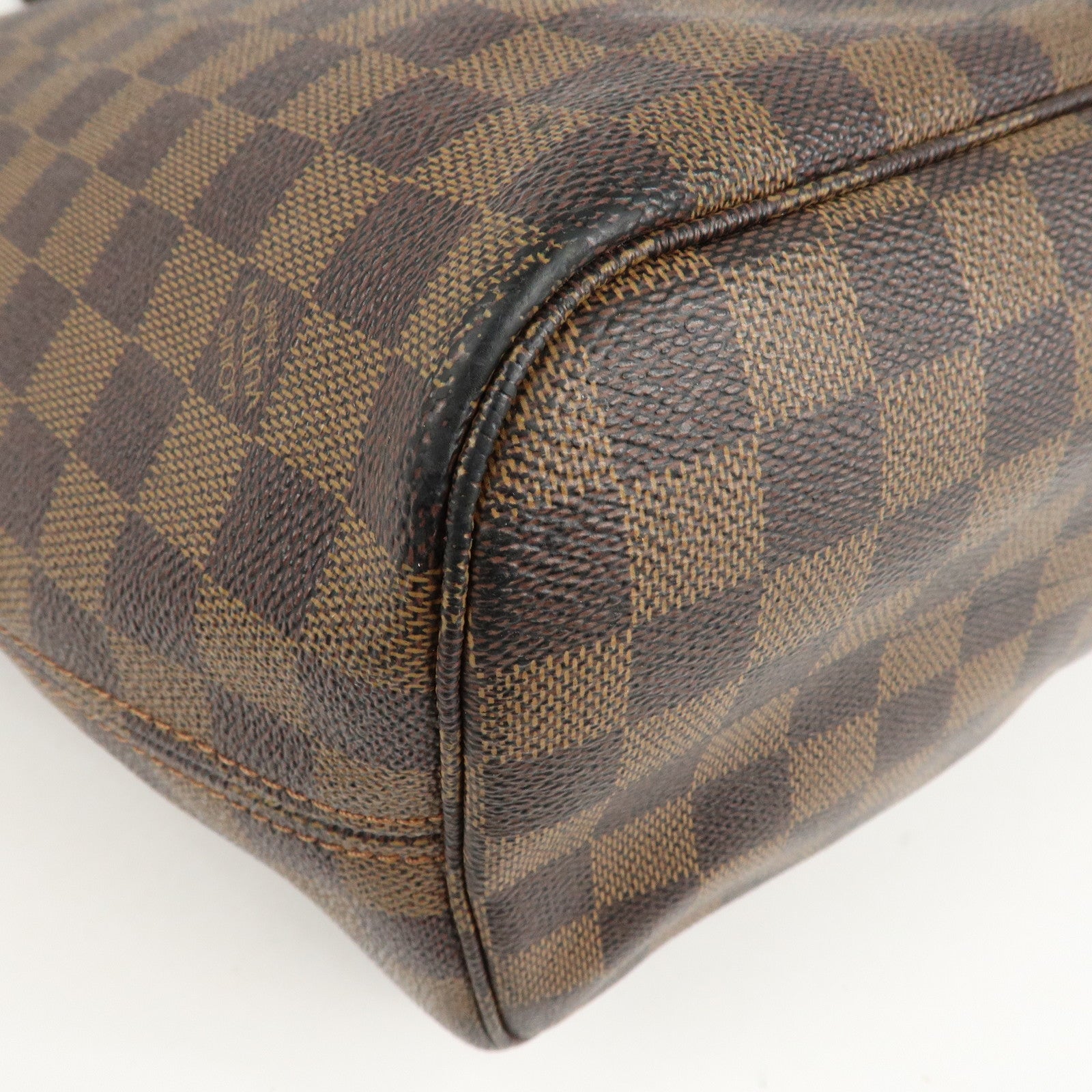 Louis Vuitton Damier Neverfull MM Tote Bag Damier Ebene N51105