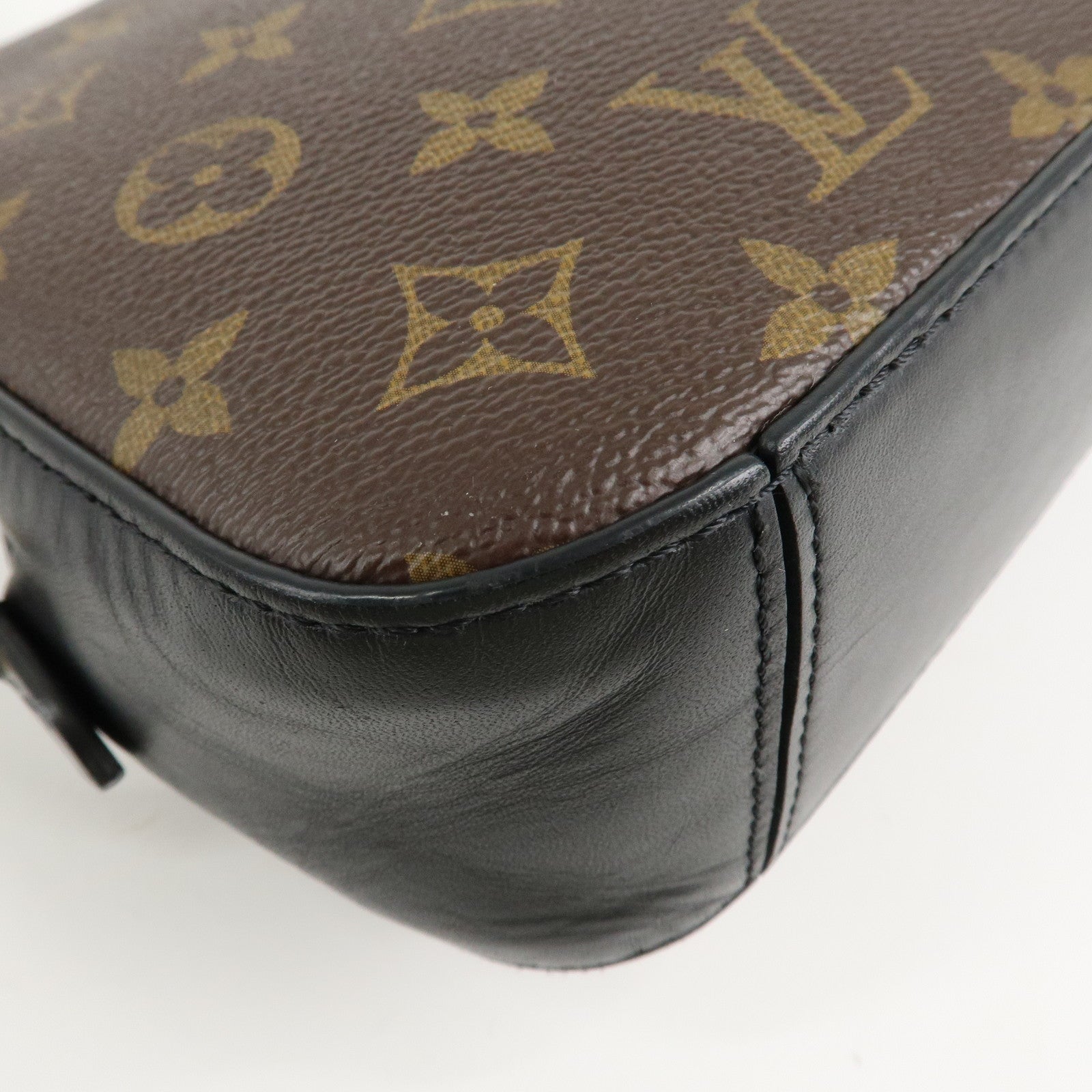 Louis Vuitton Monogram Saintonge Shoulder Bag Brown M43555