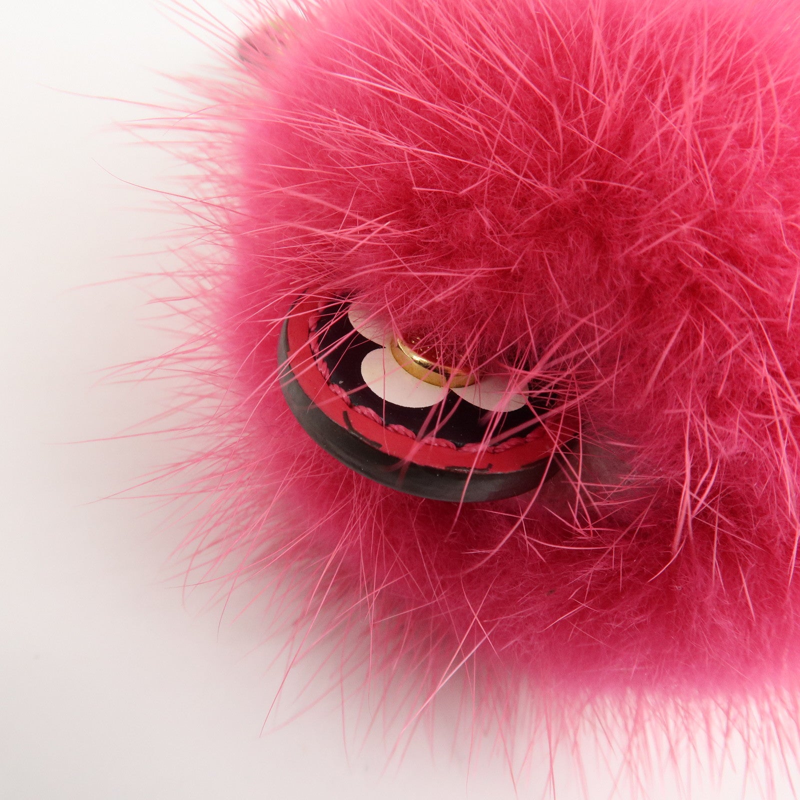 Louis Vuitton Porte Cles Mother's Day Fur Bag Charm Rabbit M62571 Used
