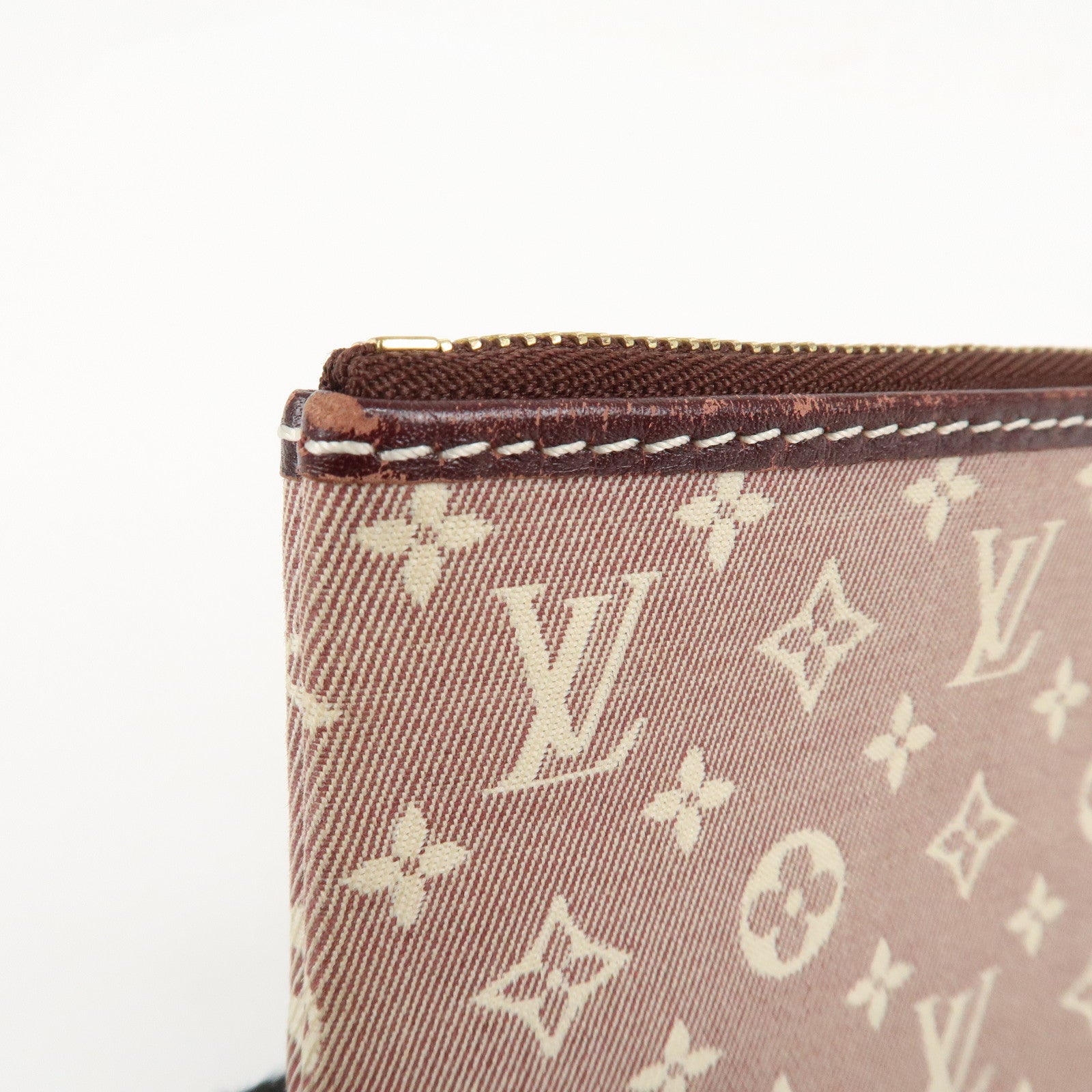 Louis Vuitton Monogram Idylle Pochette Cles Coin Case Sepia M62995