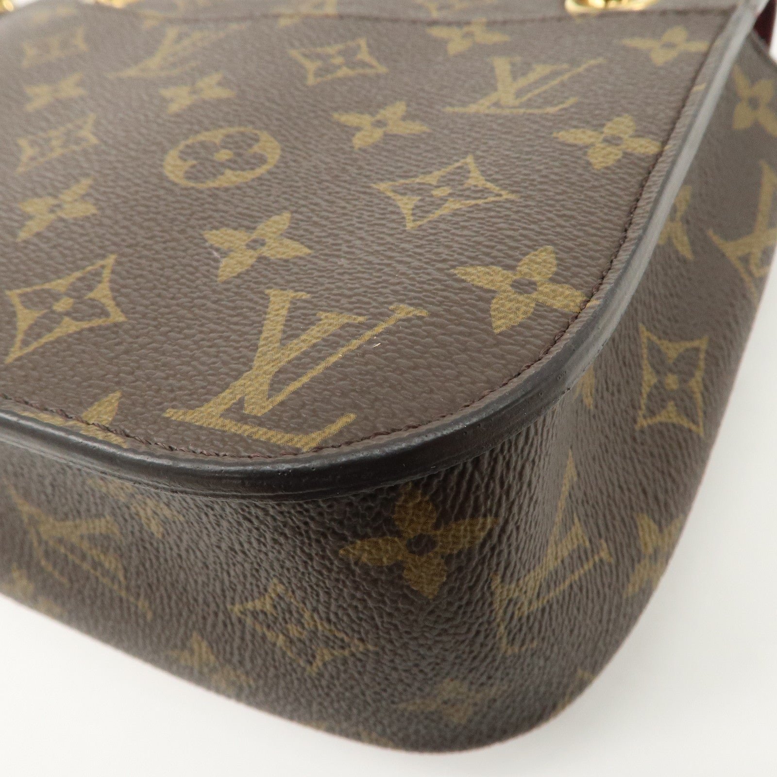 Louis Vuitton Monogram Passy Crossbody Chain Shoulder Bag M45592 Used