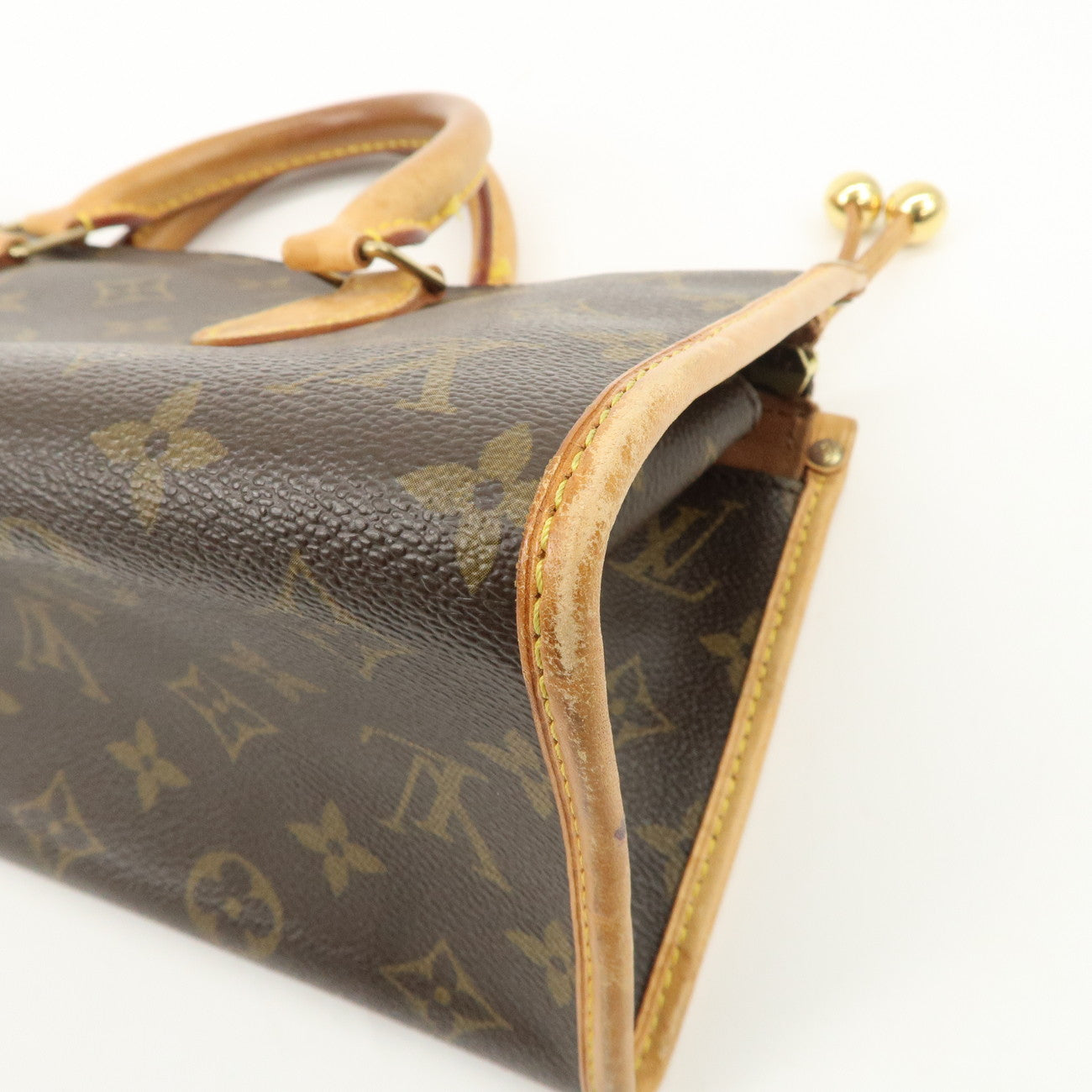 Louis Vuitton Monogram Popincourt Hand Bag Brown M40009