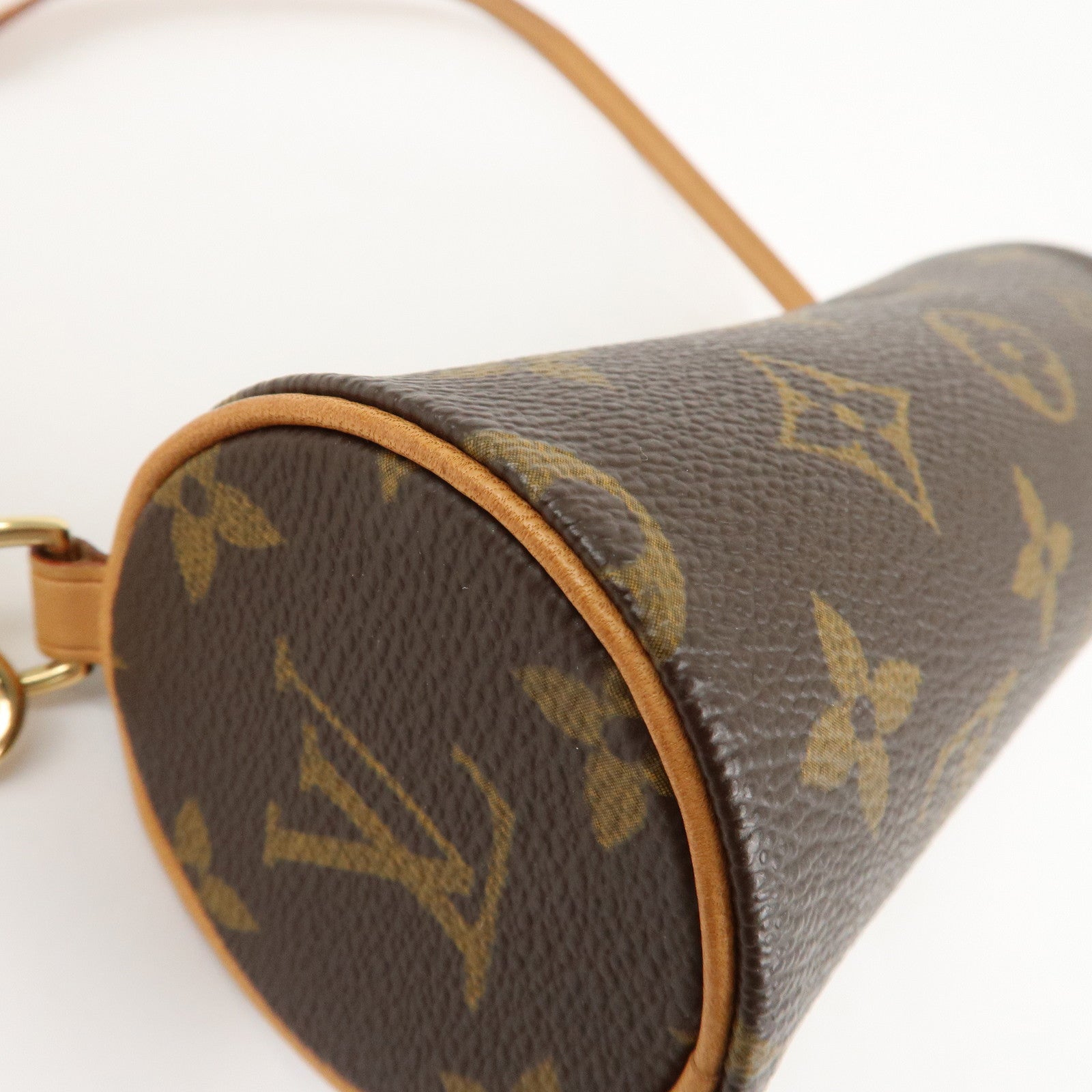 Louis Vuitton Monogram Mini Pouch for Papillon Bag Brown