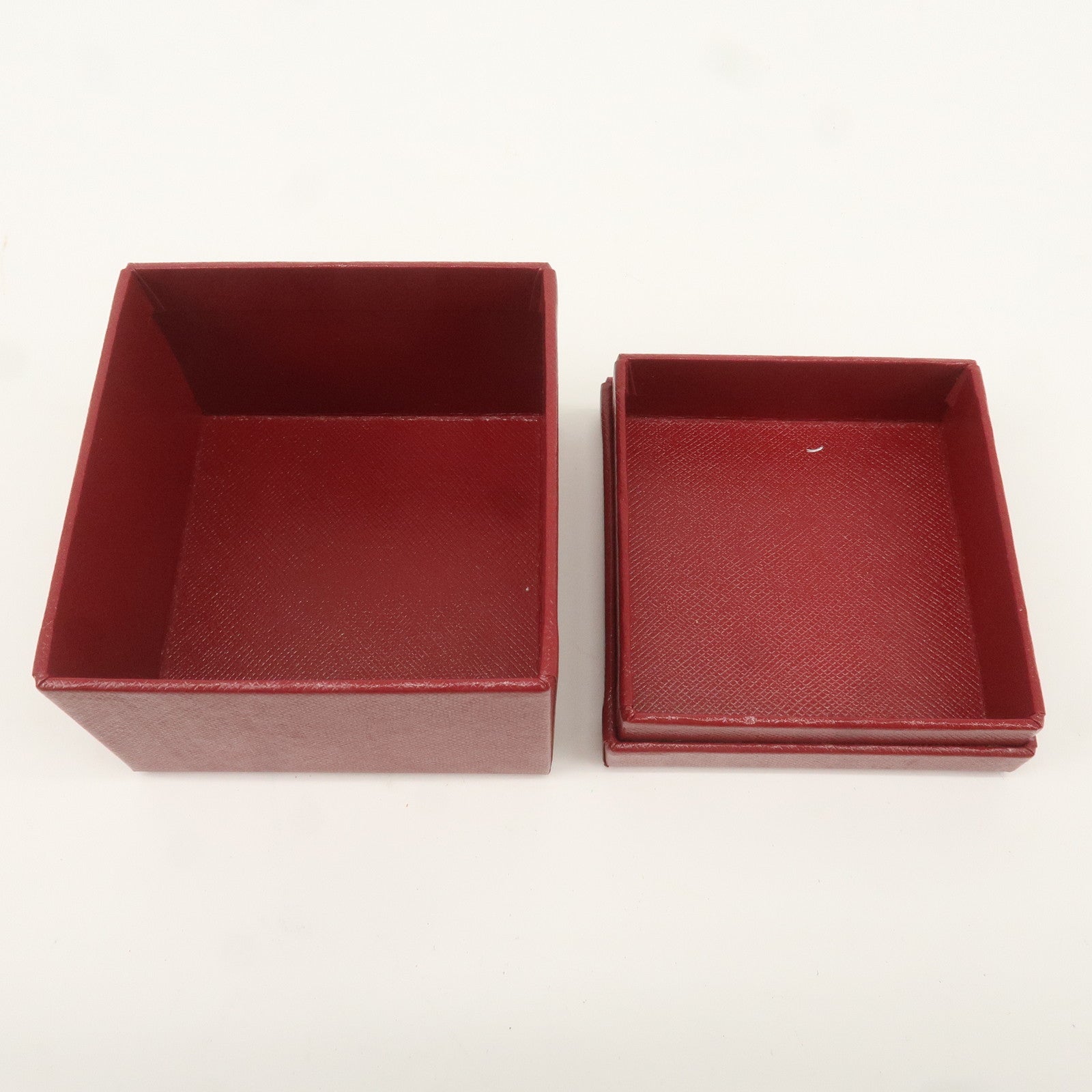 Cartier Set of 5 Ring Box Display Box Jewelry Box For Ring